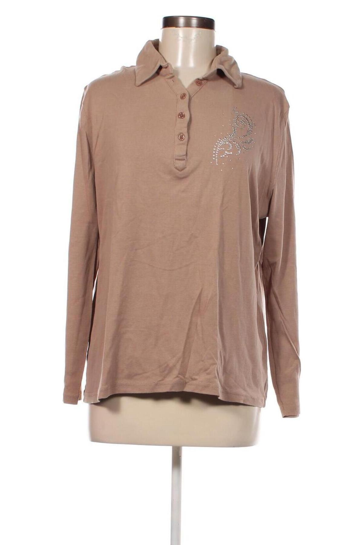 Дамска блуза, Размер XL, Цвят Кафяв, Цена 11,14 лв.