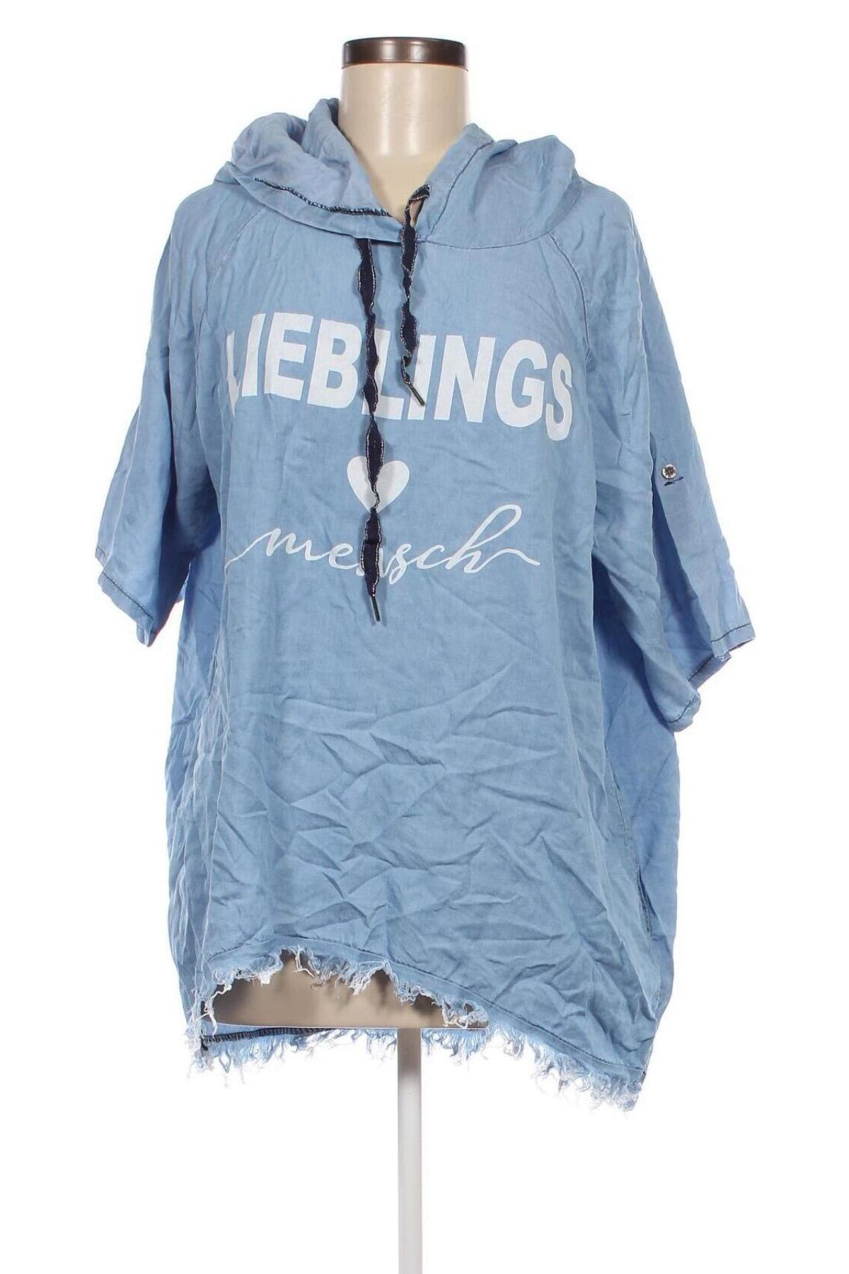 Γυναικεία μπλούζα, Μέγεθος L, Χρώμα Μπλέ, Τιμή 5,29 €