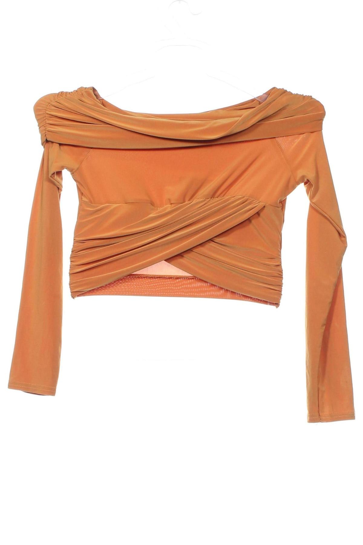 Дамска блуза, Размер XS, Цвят Оранжев, Цена 15,64 лв.