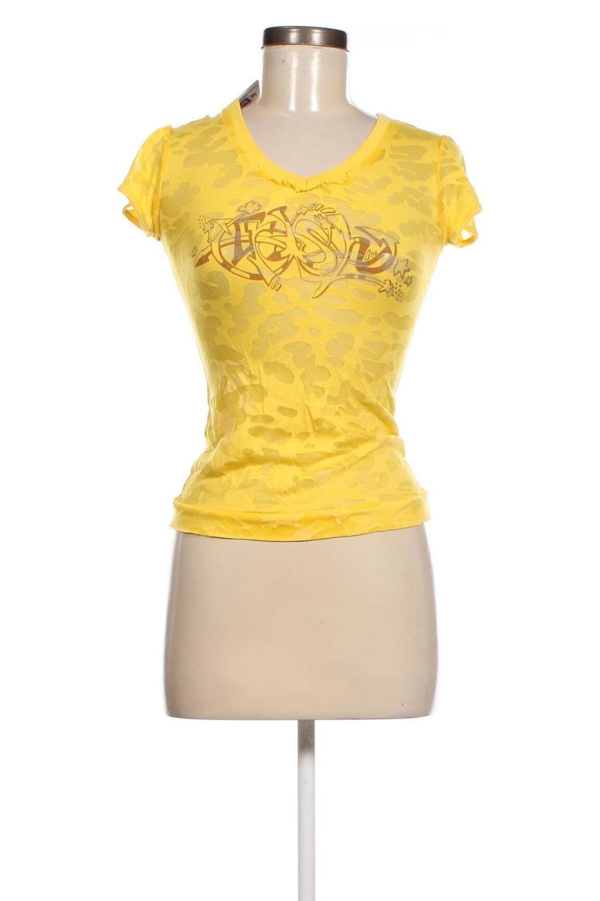 Дамска блуза, Размер S, Цвят Жълт, Цена 11,40 лв.