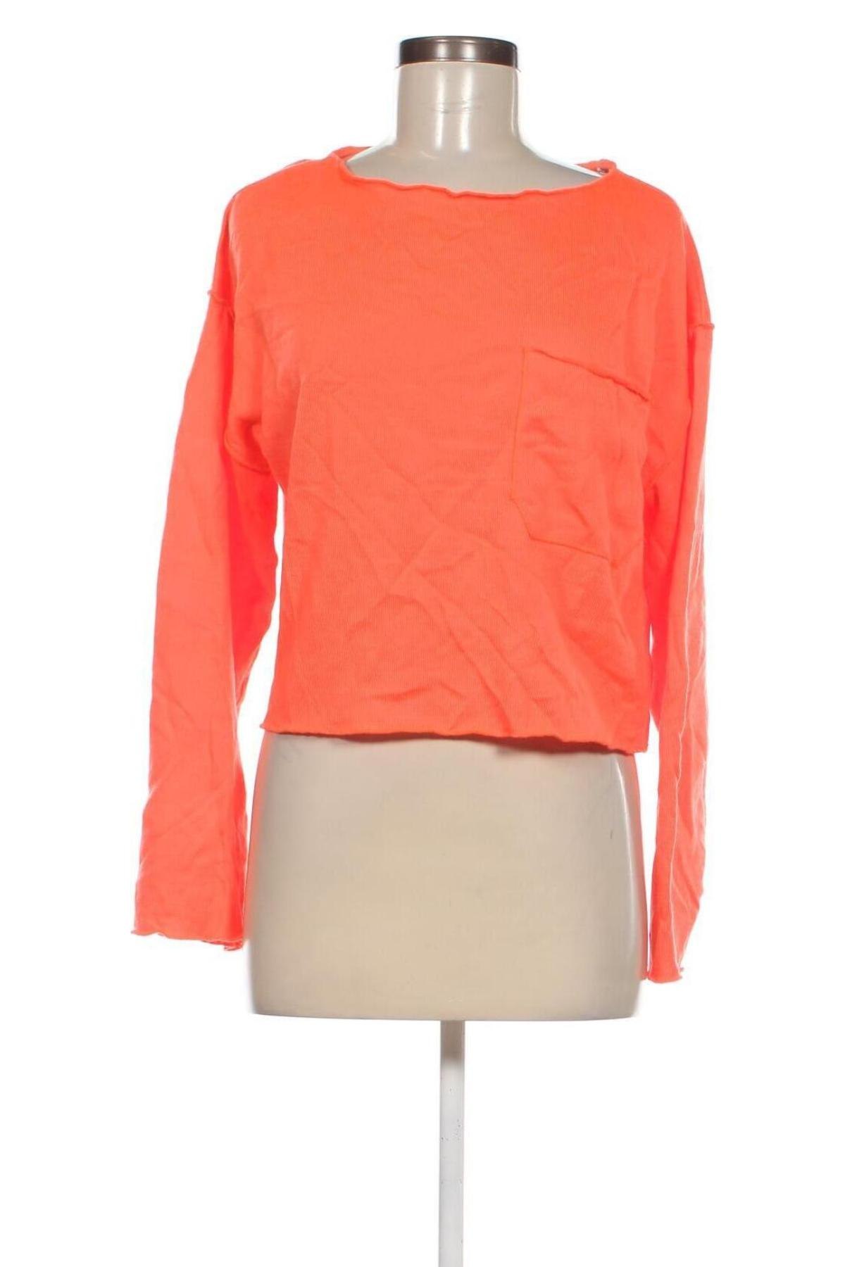 Дамска блуза, Размер M, Цвят Оранжев, Цена 11,40 лв.