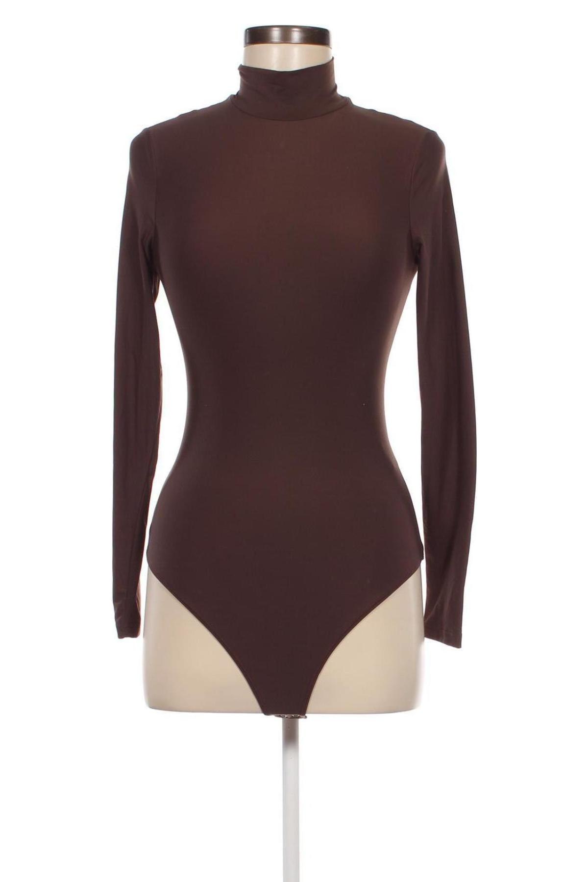Дамска блуза - боди Abercrombie & Fitch, Размер M, Цвят Кафяв, Цена 54,00 лв.