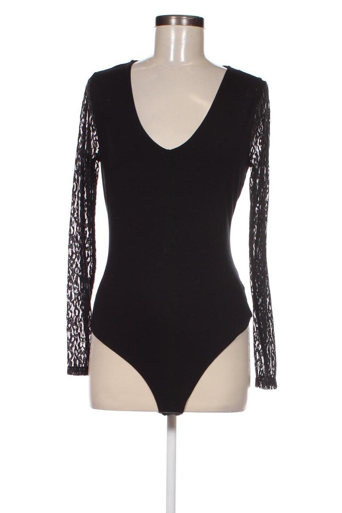 Bluză-body de damă. About You, Mărime M, Culoare Negru, Preț 68,09 Lei