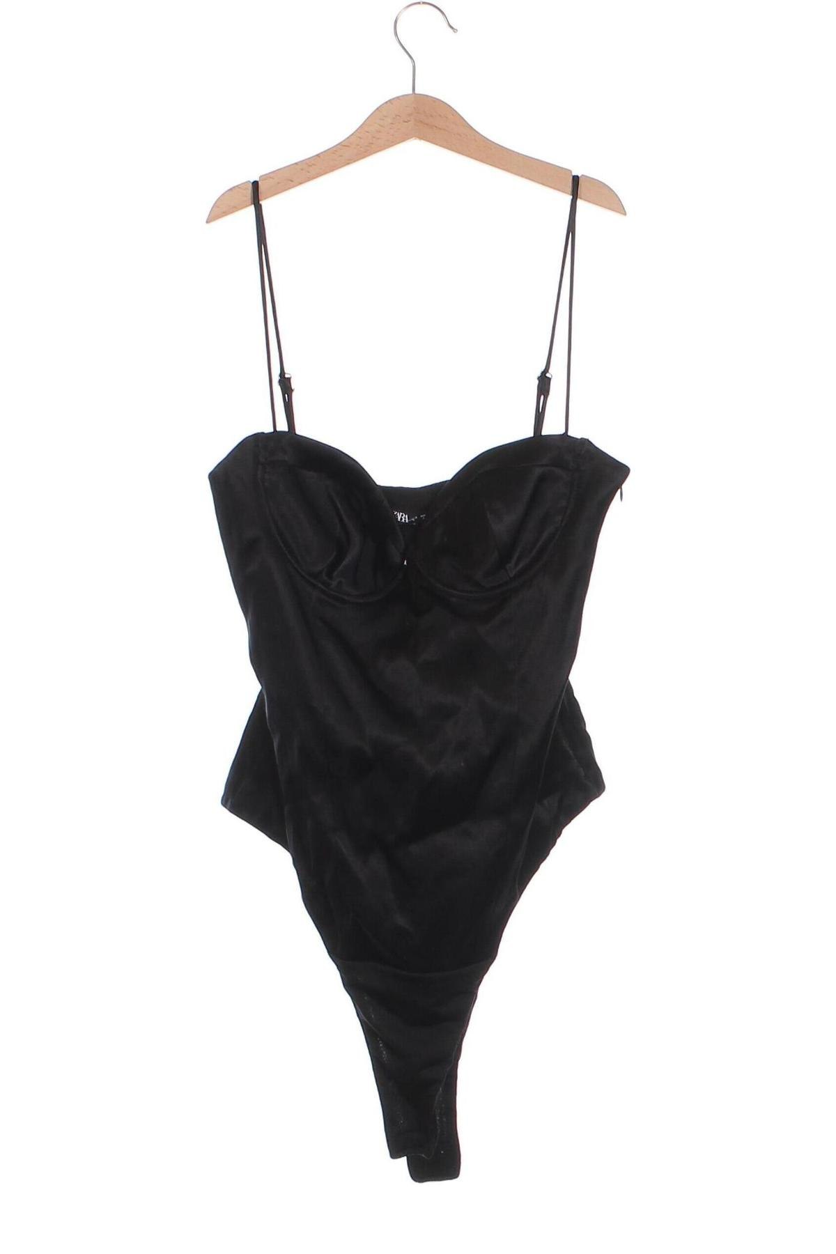 Bluză-body de damă. Zara, Mărime S, Culoare Negru, Preț 78,95 Lei