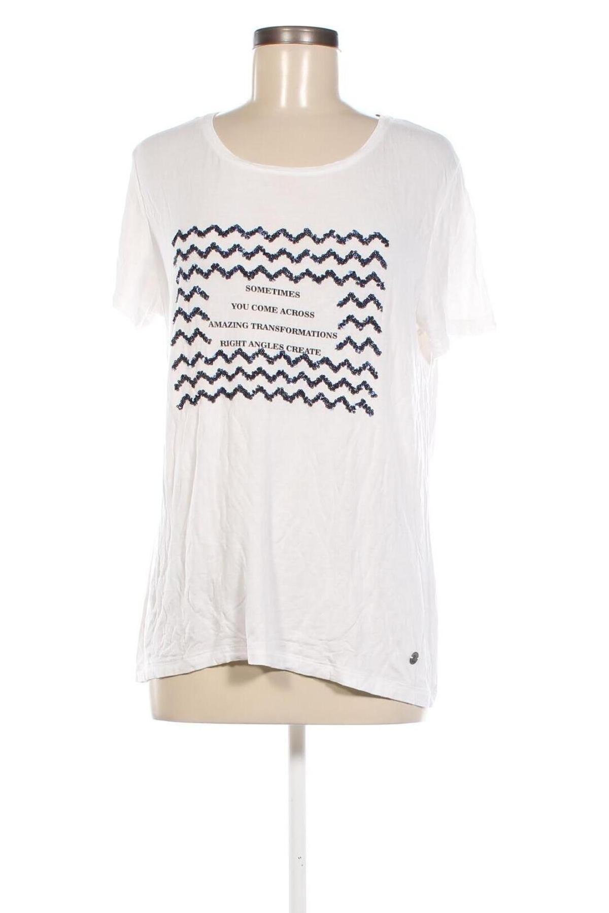 Damen Shirt 17 & Co., Größe M, Farbe Weiß, Preis 4,63 €