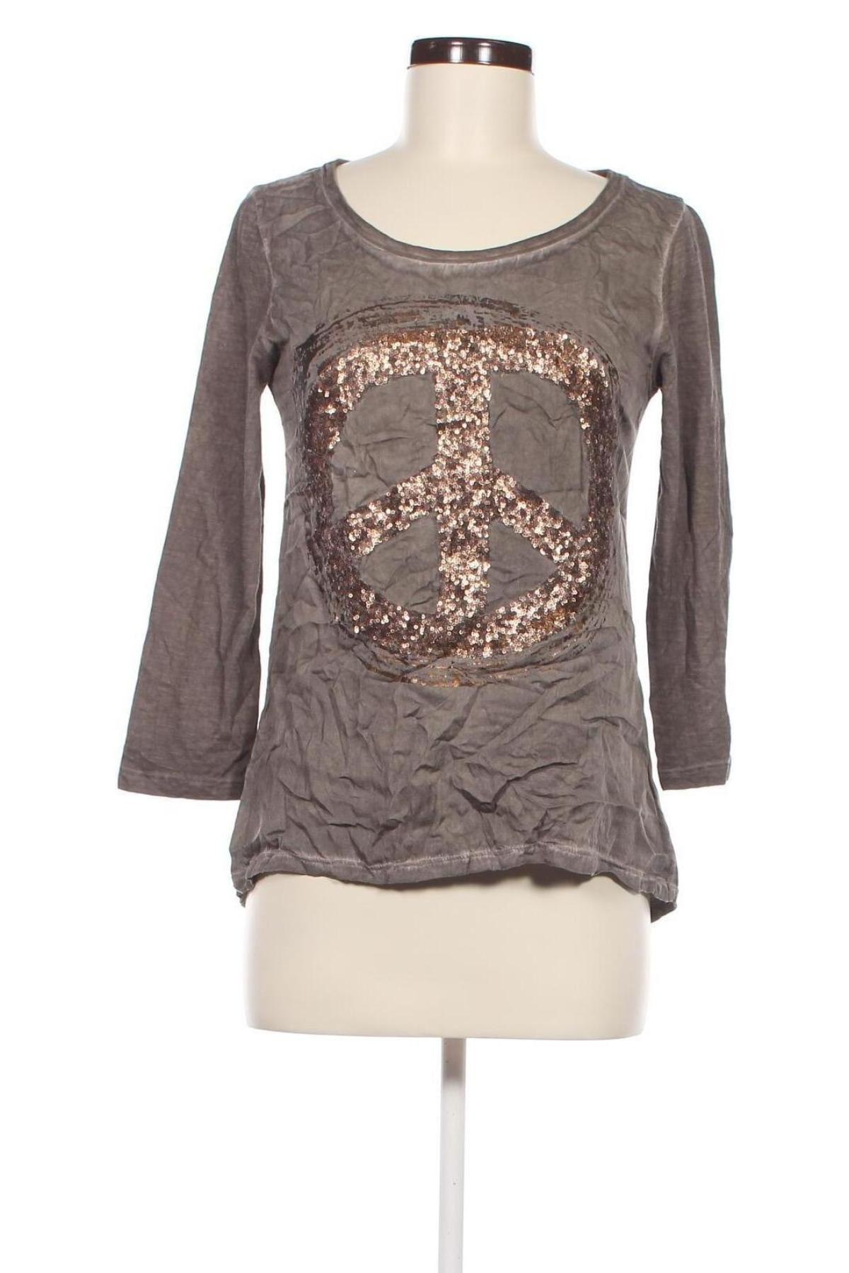 Damen Shirt 17 & Co., Größe S, Farbe Braun, Preis 3,97 €