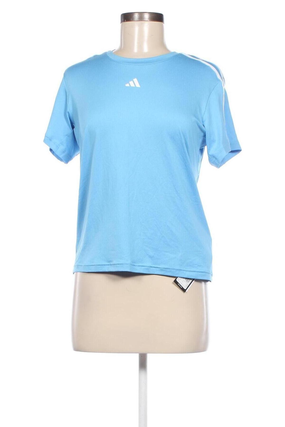 Γυναικεία μπλούζα Adidas, Μέγεθος S, Χρώμα Μπλέ, Τιμή 21,83 €
