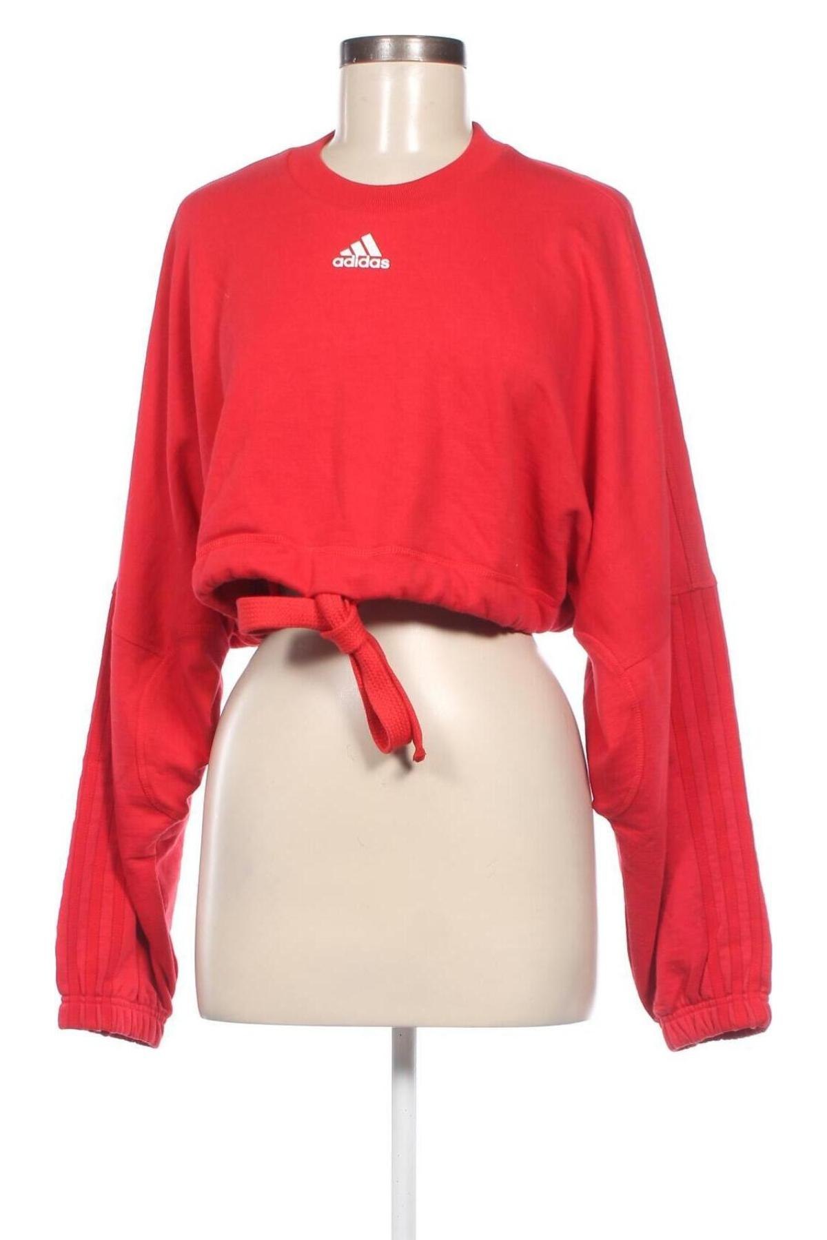 Γυναικεία μπλούζα Adidas, Μέγεθος M, Χρώμα Κόκκινο, Τιμή 17,86 €