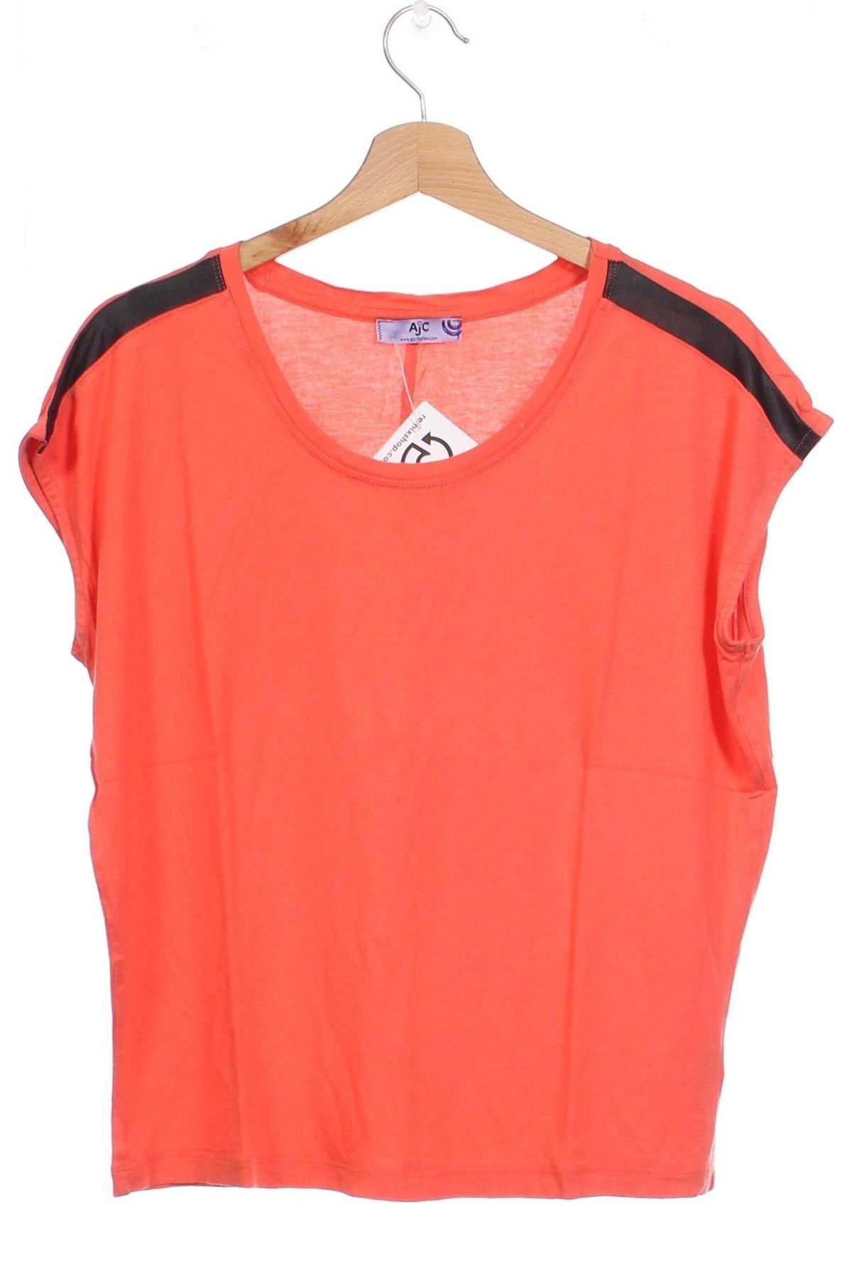 Damen Shirt Ajc, Größe XS, Farbe Orange, Preis 6,00 €