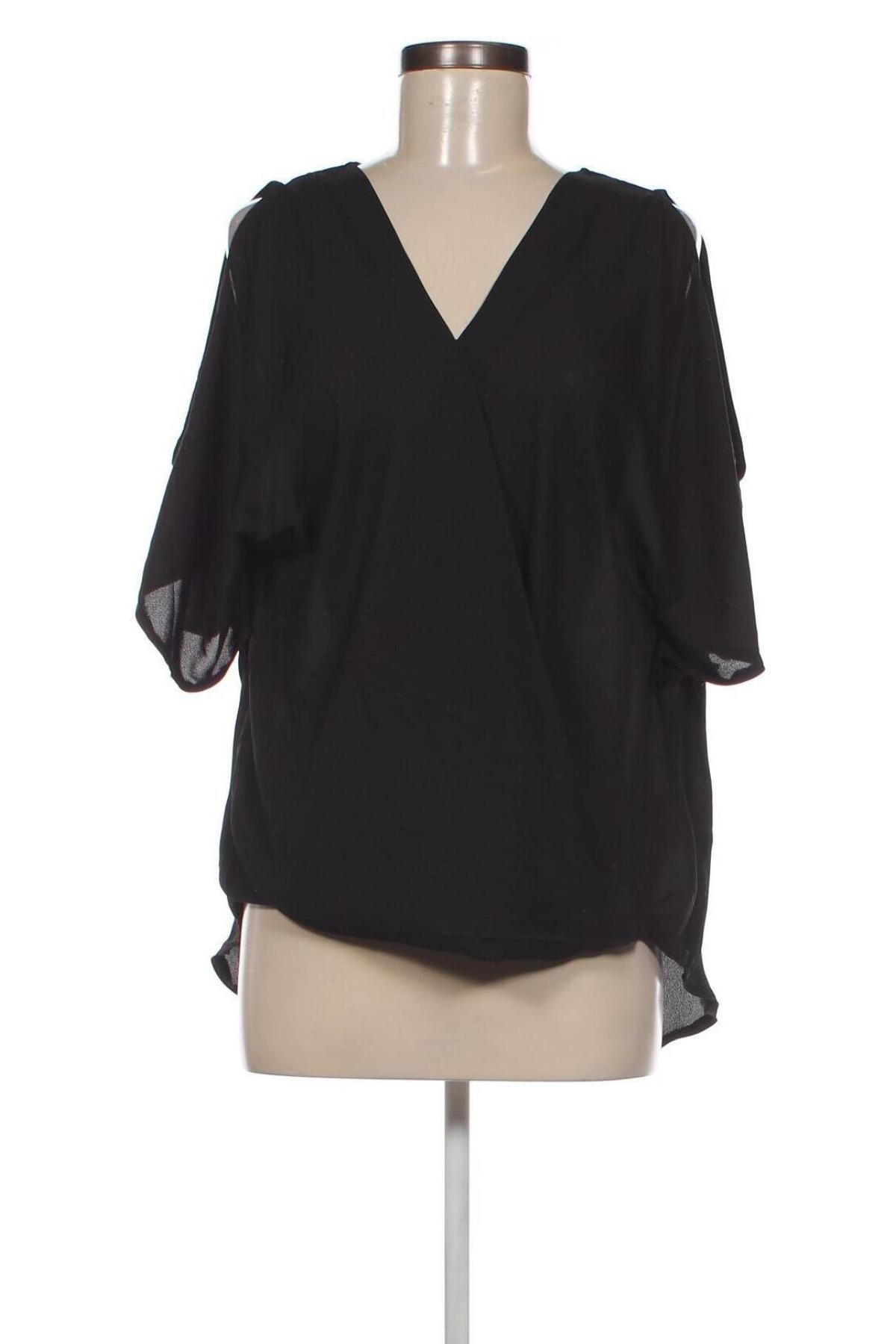Дамска блуза Amisu, Размер XL, Цвят Черен, Цена 9,88 лв.