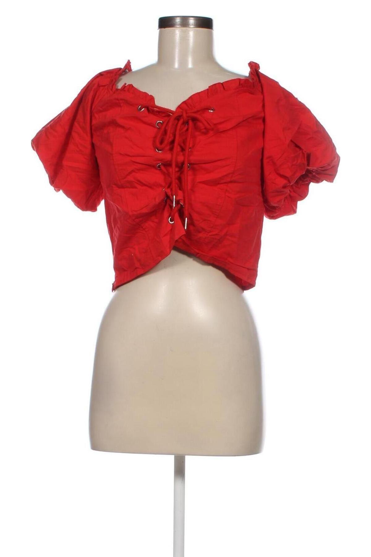 Bluză de femei Amisu, Mărime L, Culoare Roșu, Preț 32,50 Lei