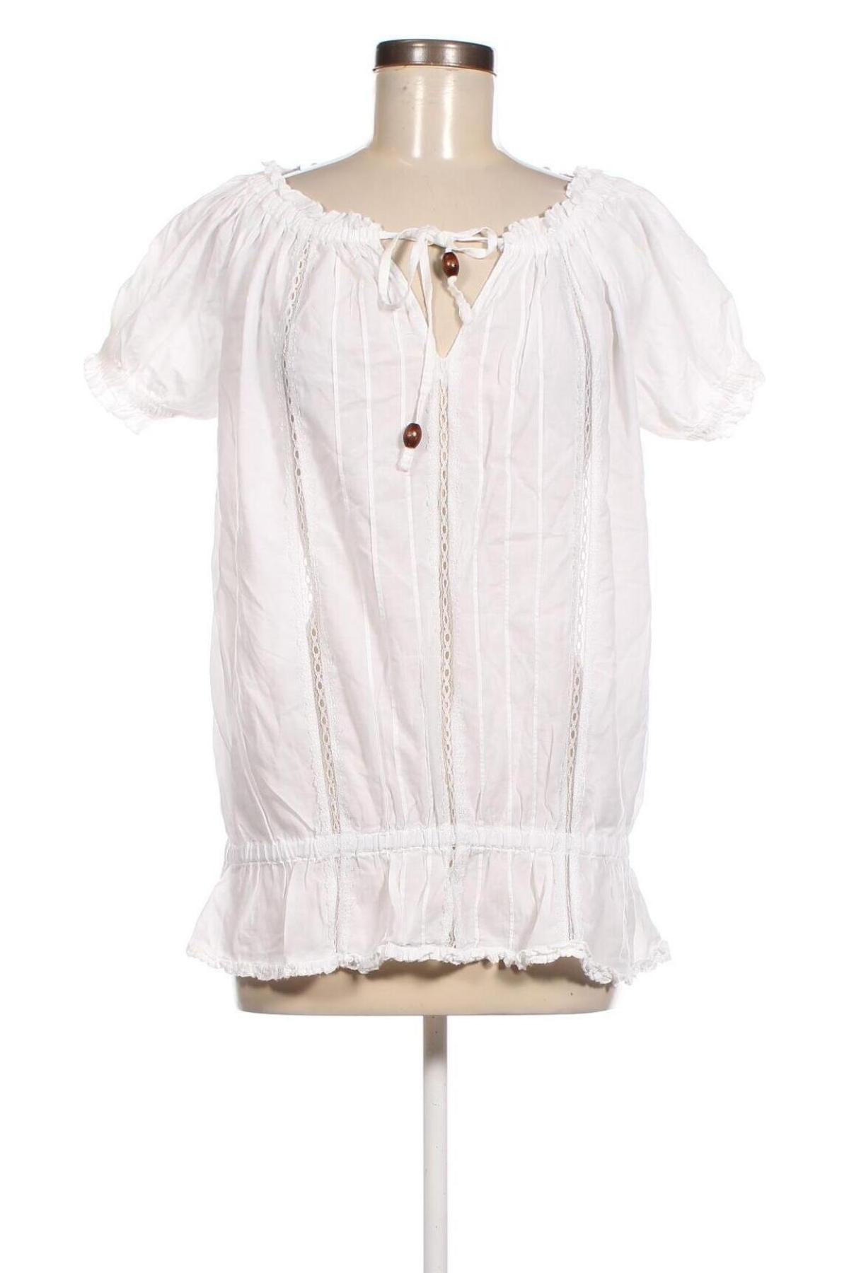 Γυναικεία μπλούζα Amisu, Μέγεθος M, Χρώμα Λευκό, Τιμή 5,19 €