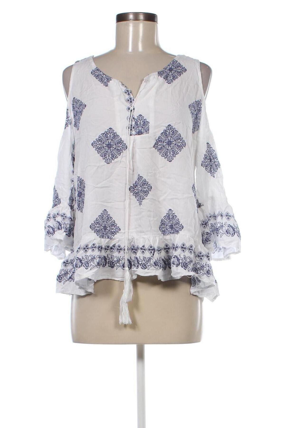 Γυναικεία μπλούζα Amisu, Μέγεθος M, Χρώμα Λευκό, Τιμή 5,29 €