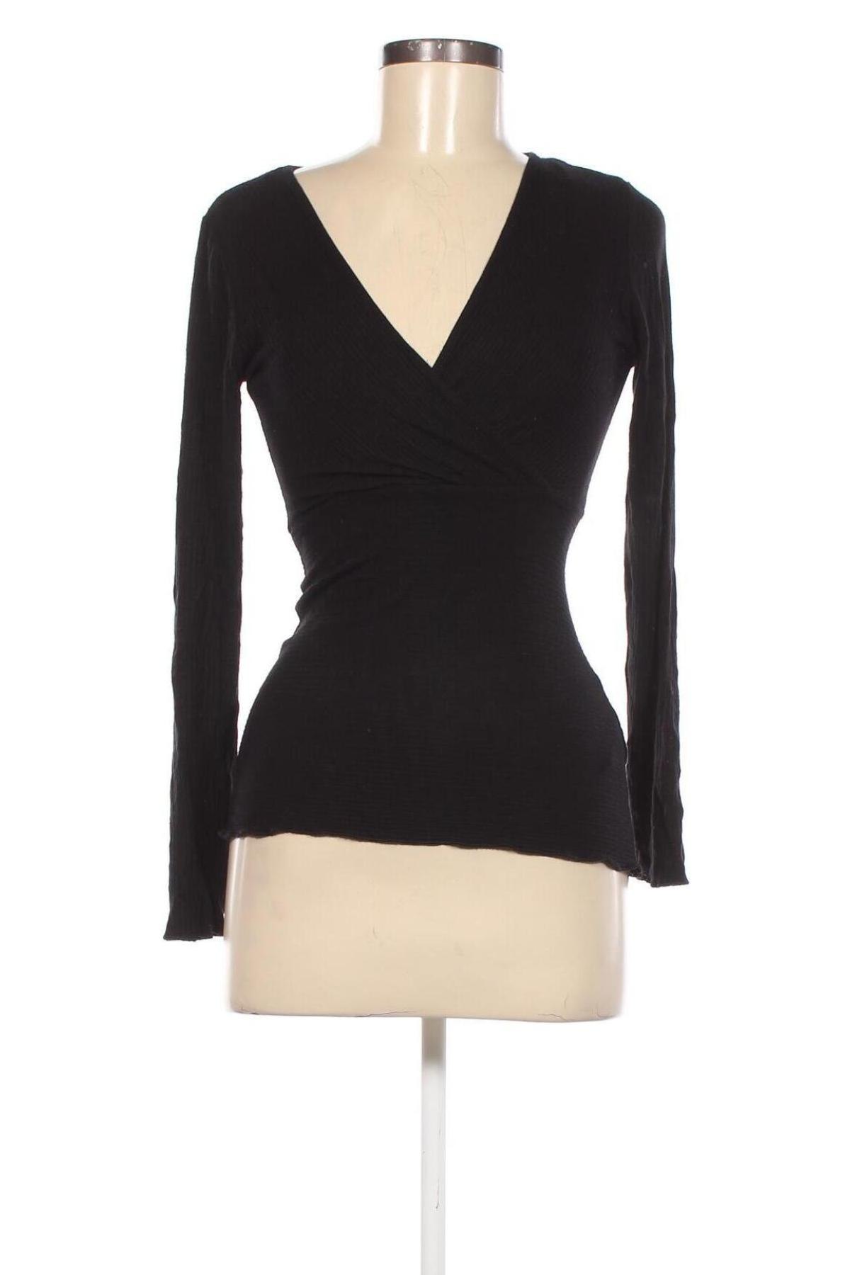 Γυναικεία μπλούζα Amisu, Μέγεθος S, Χρώμα Μαύρο, Τιμή 3,88 €