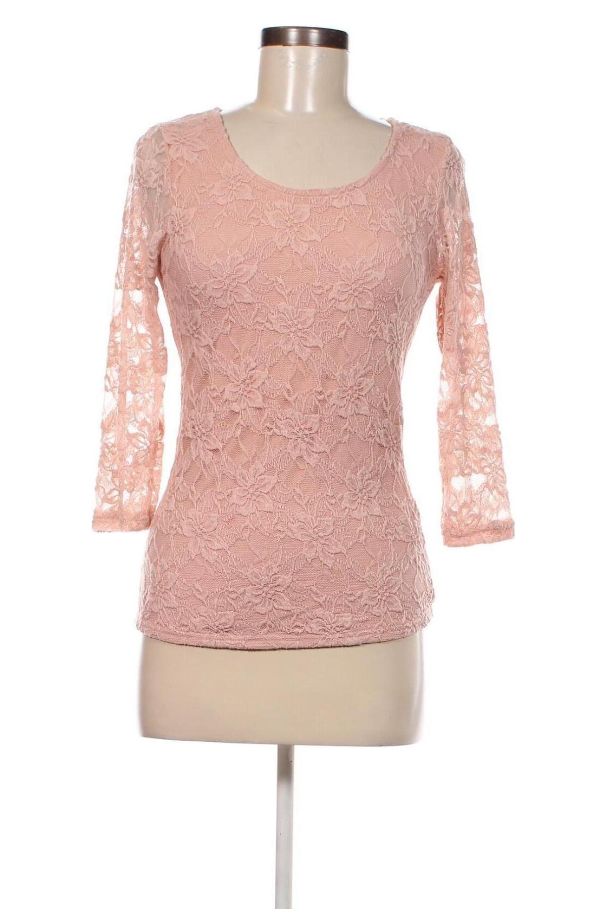 Дамска блуза Amisu, Размер M, Цвят Розов, Цена 6,65 лв.