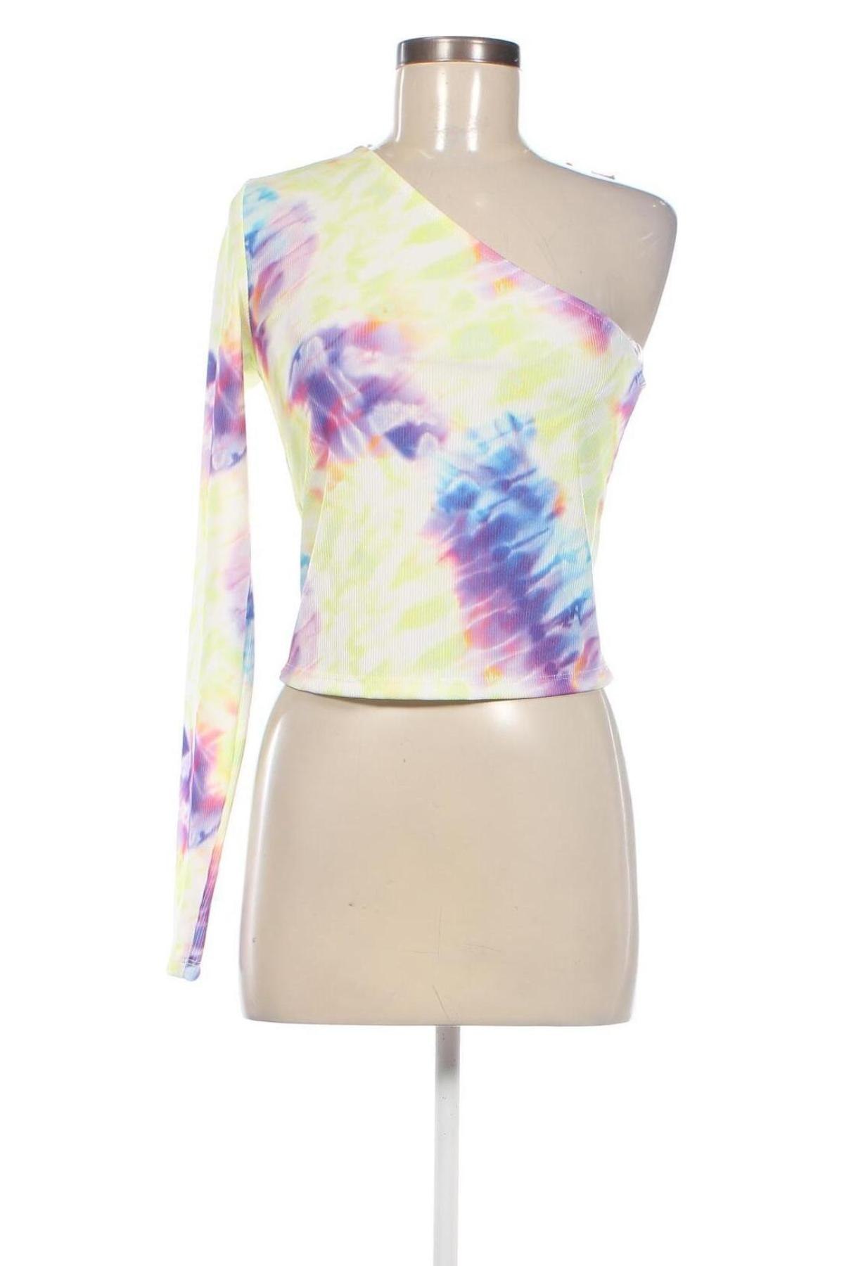 Γυναικεία μπλούζα Bershka, Μέγεθος L, Χρώμα Πολύχρωμο, Τιμή 5,44 €