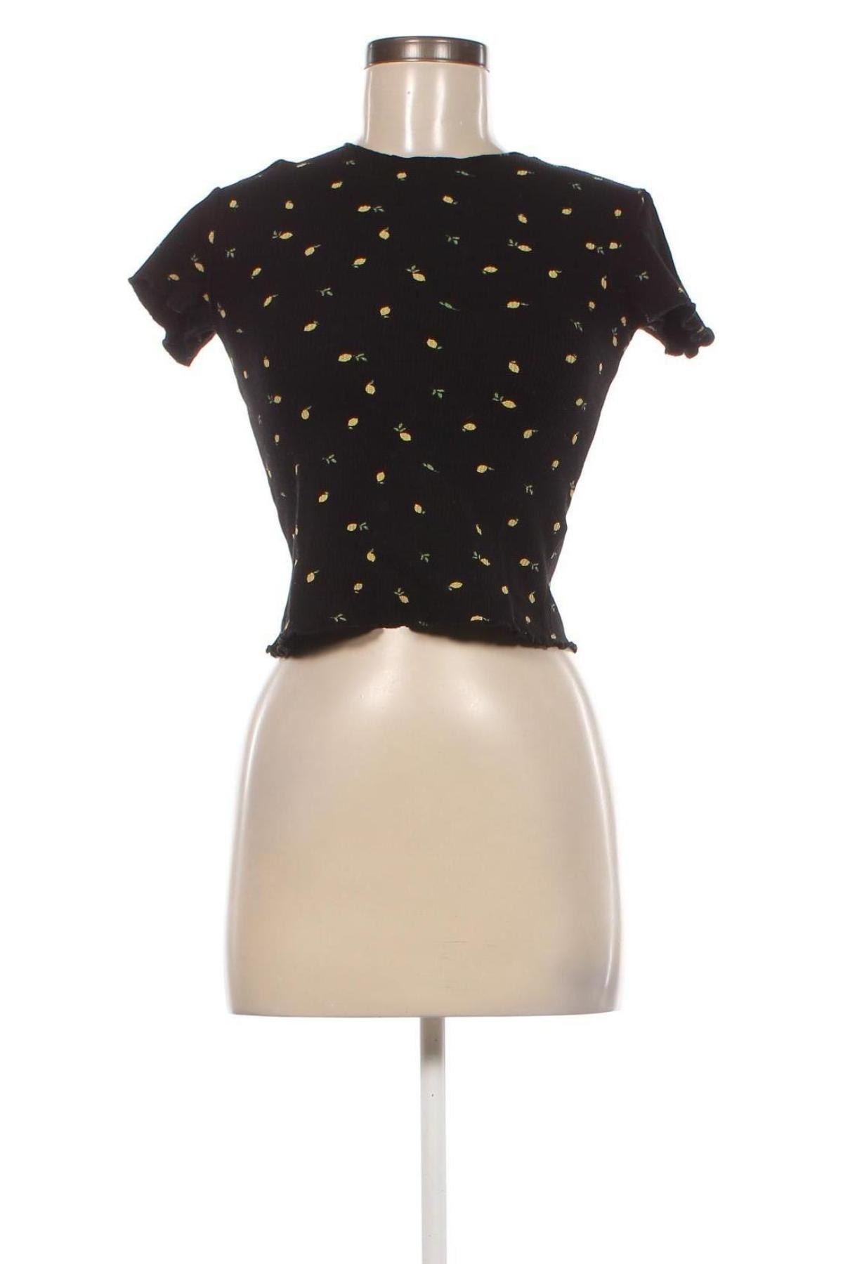 Damen Shirt Bershka, Größe S, Farbe Schwarz, Preis 5,25 €