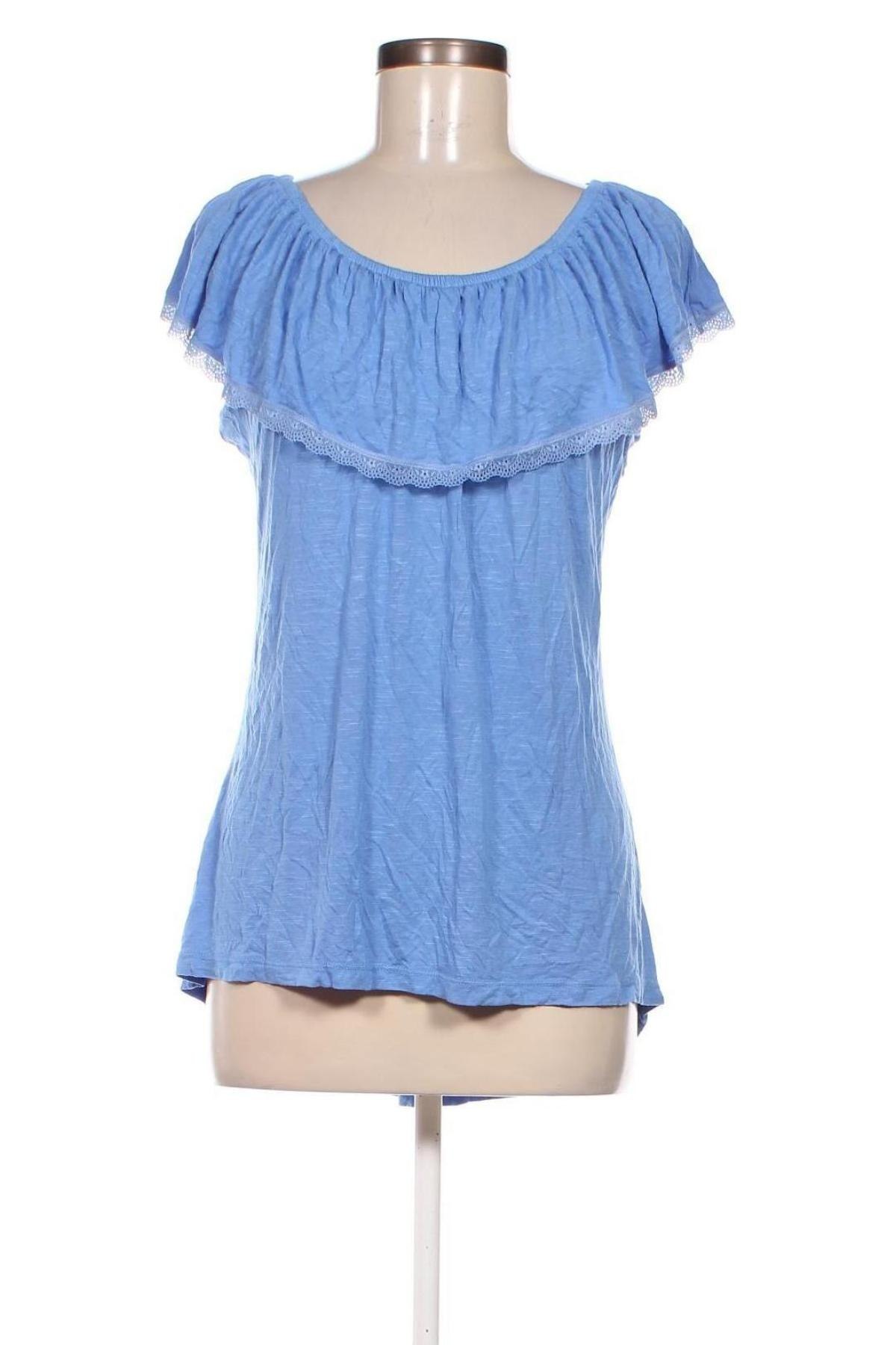 Γυναικεία μπλούζα Blind Date, Μέγεθος L, Χρώμα Μπλέ, Τιμή 5,76 €