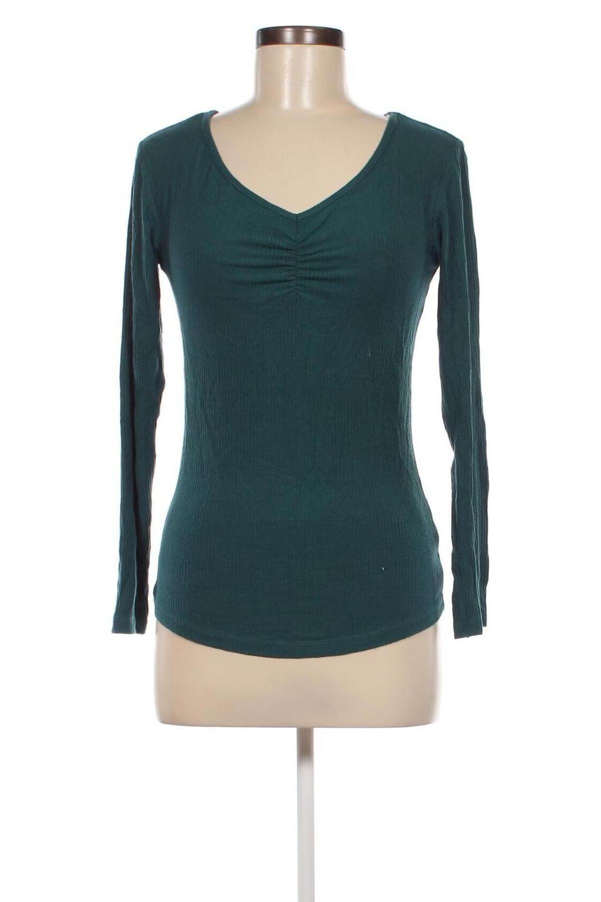 Дамска блуза Body By Tchibo, Размер S, Цвят Зелен, Цена 7,60 лв.