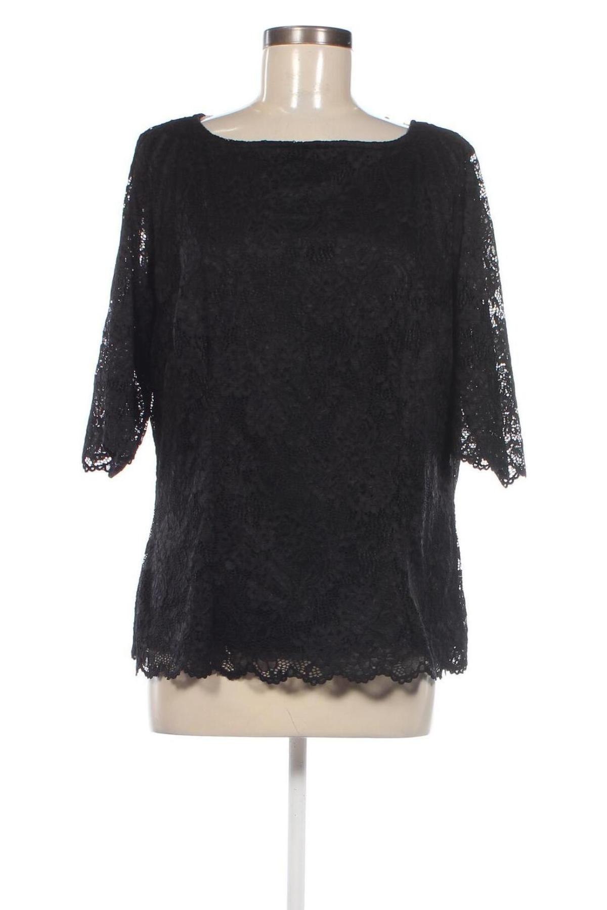 Дамска блуза Bpc Bonprix Collection, Размер L, Цвят Черен, Цена 27,50 лв.