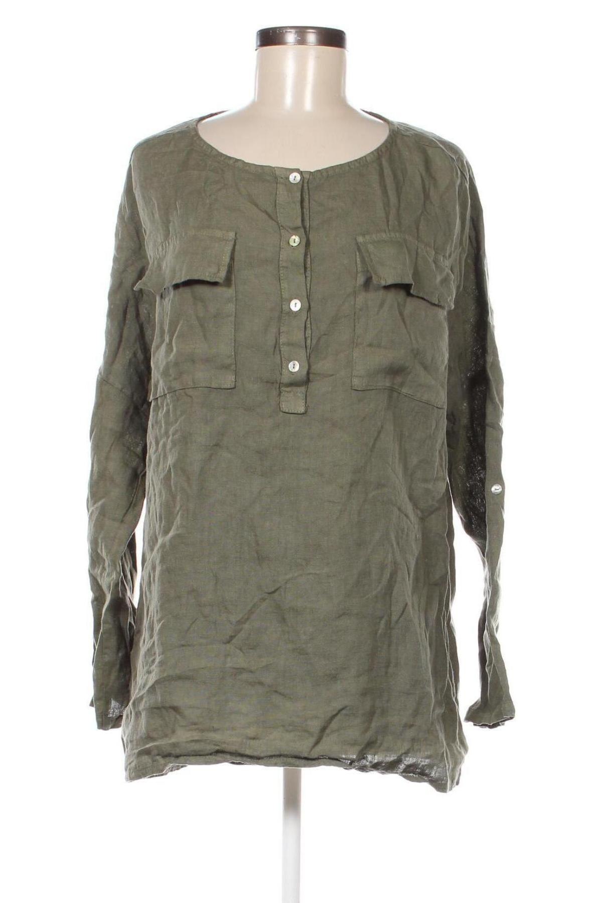 Bluză de femei COSSET, Mărime M, Culoare Verde, Preț 50,33 Lei
