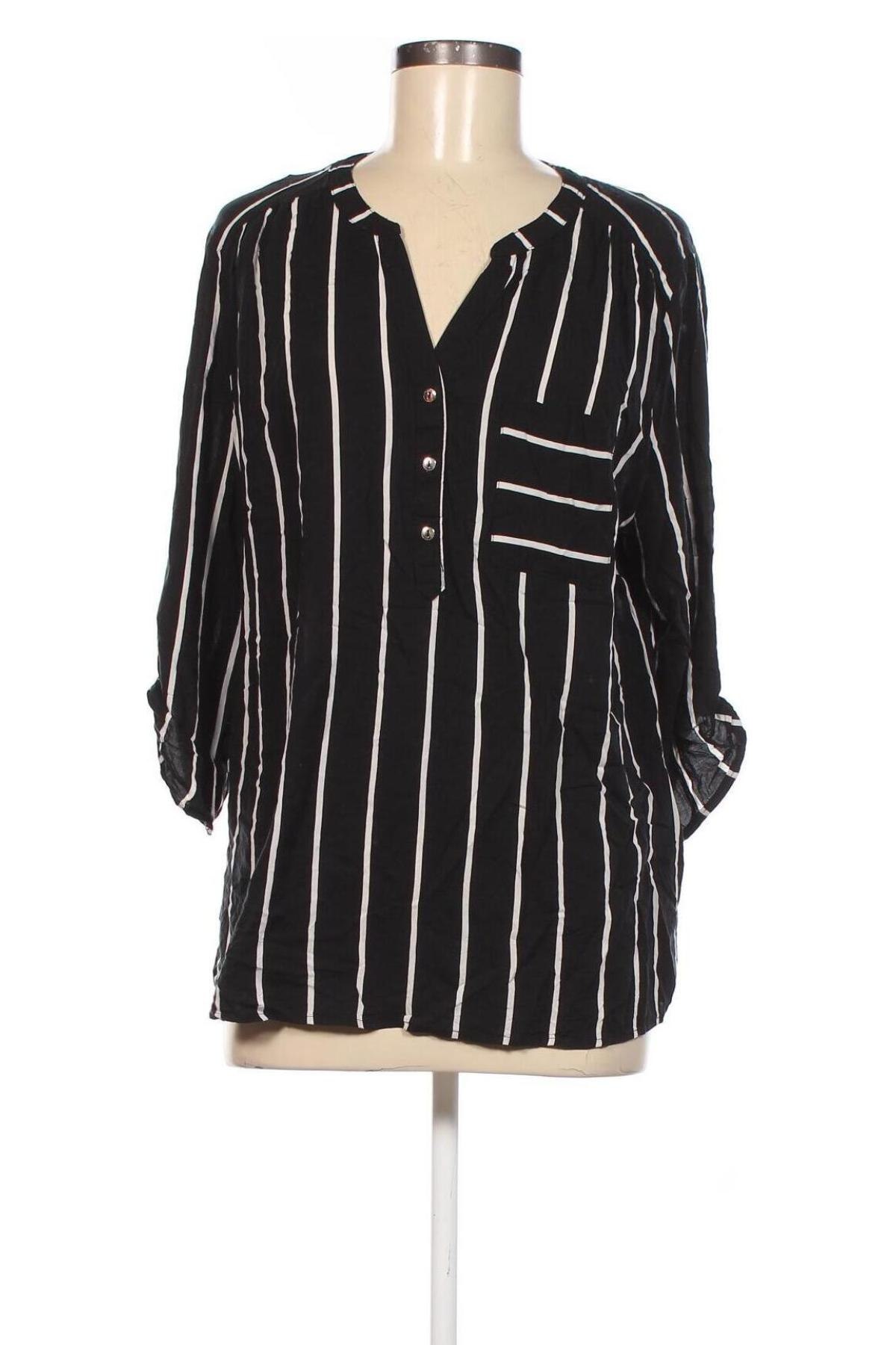 Γυναικεία μπλούζα Canda, Μέγεθος XL, Χρώμα Μαύρο, Τιμή 6,46 €
