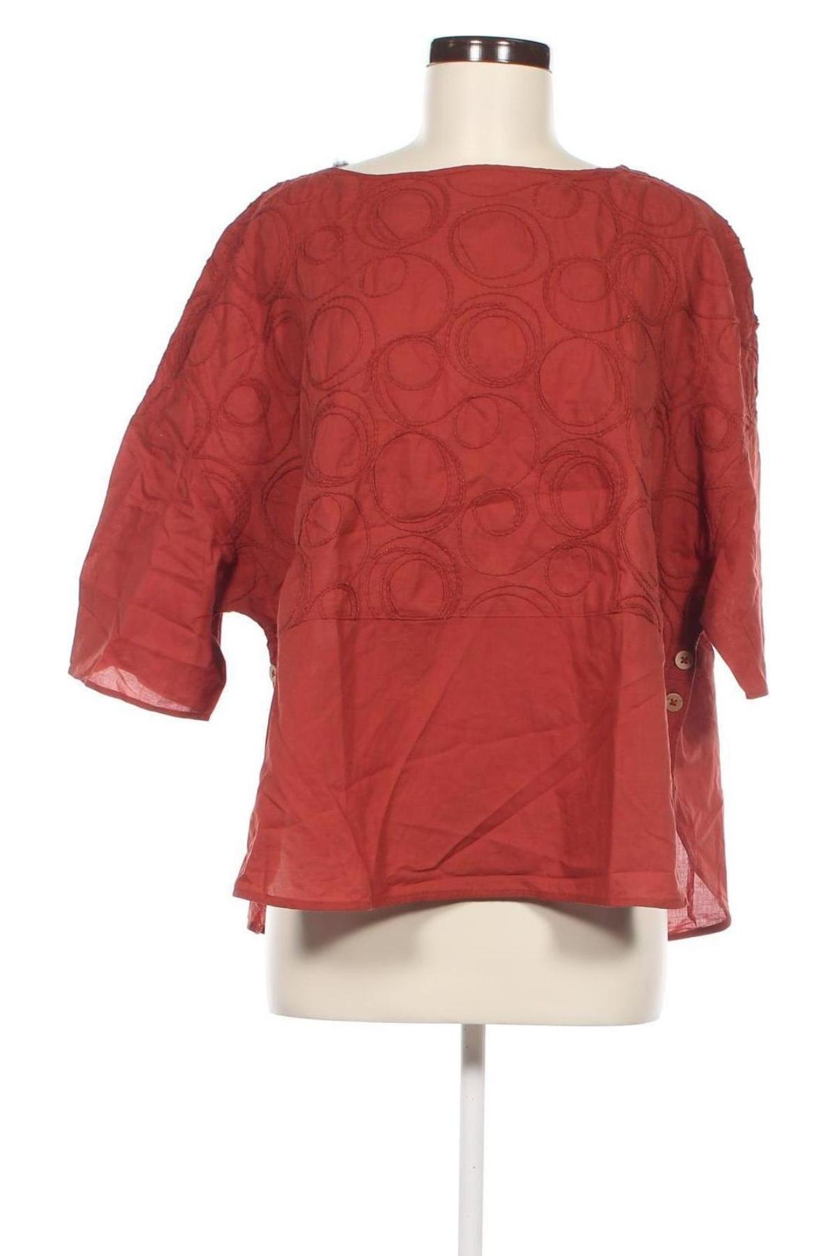 Γυναικεία μπλούζα Canda, Μέγεθος L, Χρώμα Καφέ, Τιμή 11,75 €