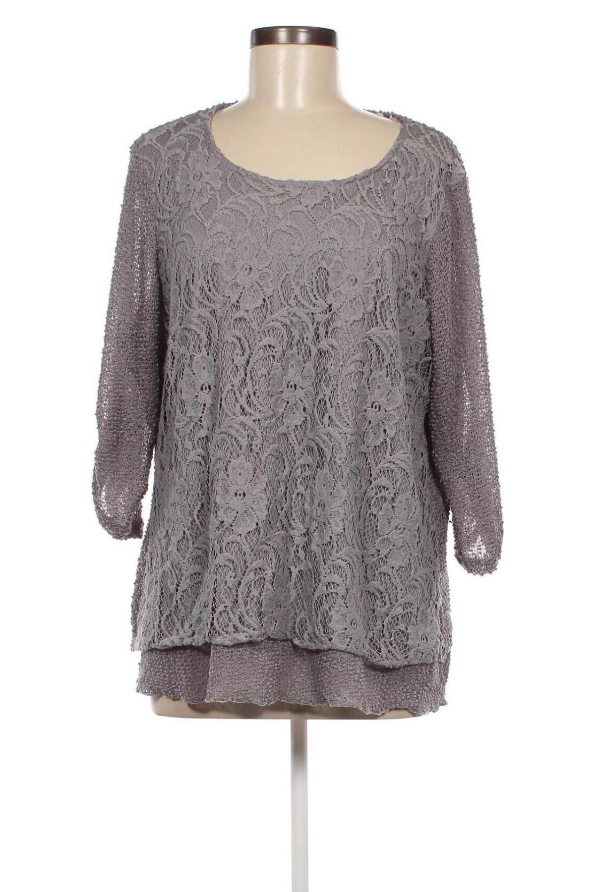 Damen Shirt Canda, Größe L, Farbe Grau, Preis 2,99 €