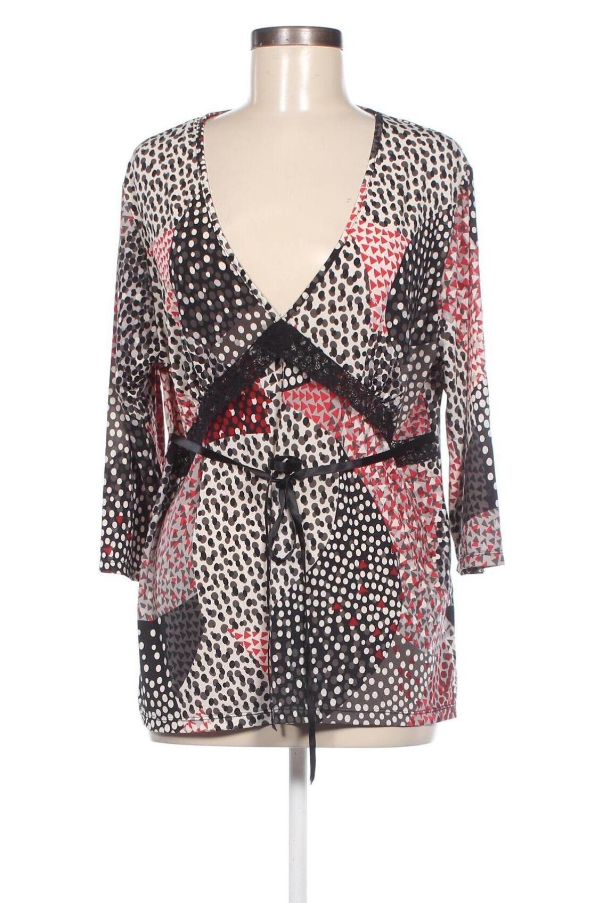 Дамска блуза Canda, Размер XL, Цвят Многоцветен, Цена 9,50 лв.