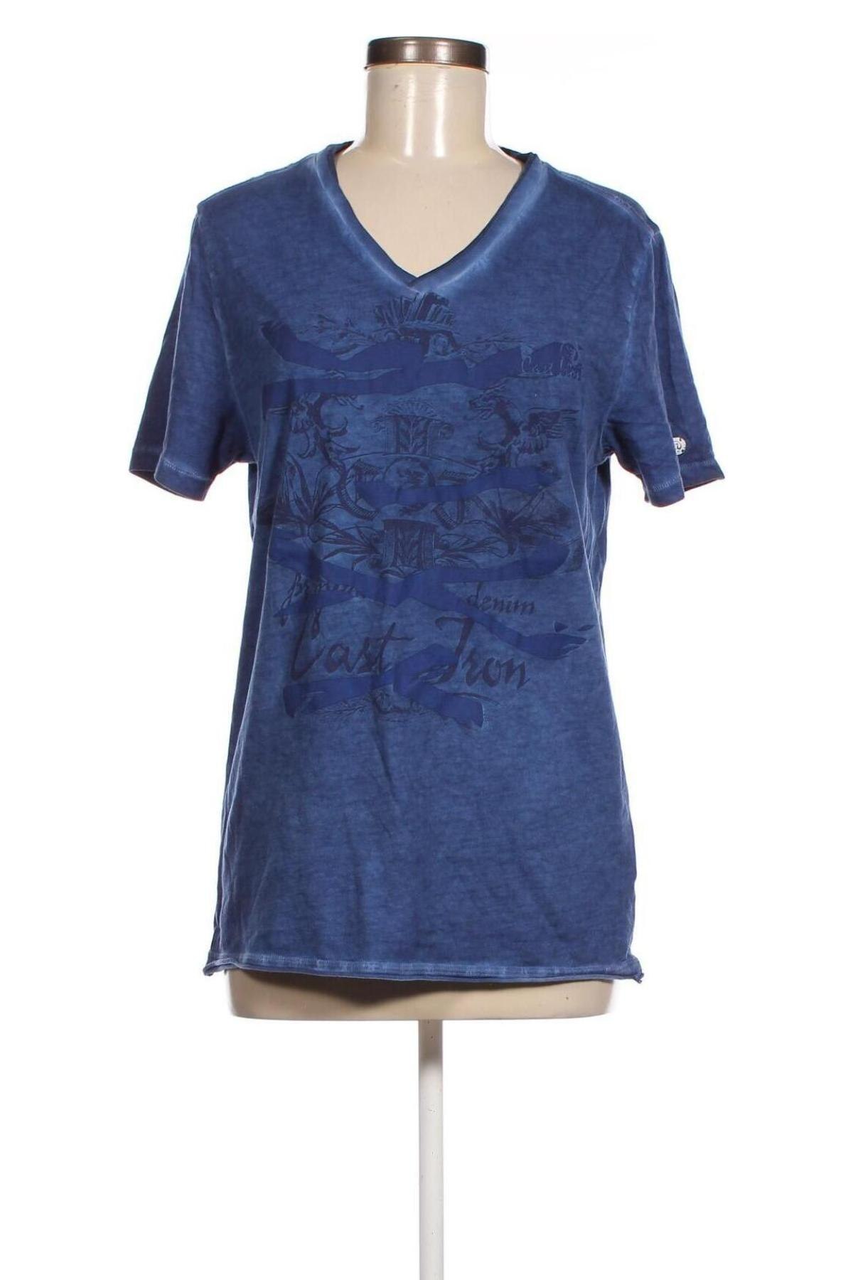 Γυναικεία μπλούζα Cast Iron, Μέγεθος M, Χρώμα Μπλέ, Τιμή 15,22 €