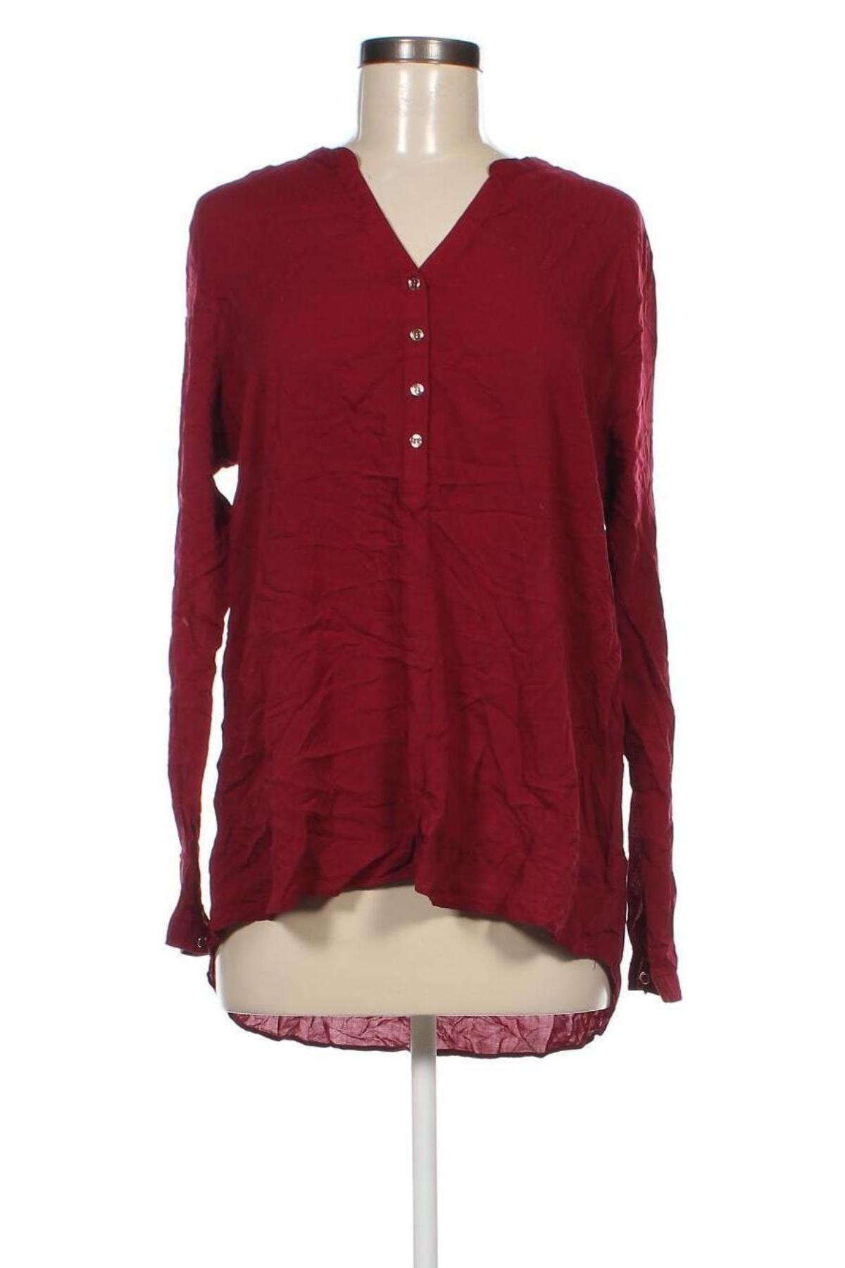 Дамска блуза Clockhouse, Размер XL, Цвят Червен, Цена 10,45 лв.