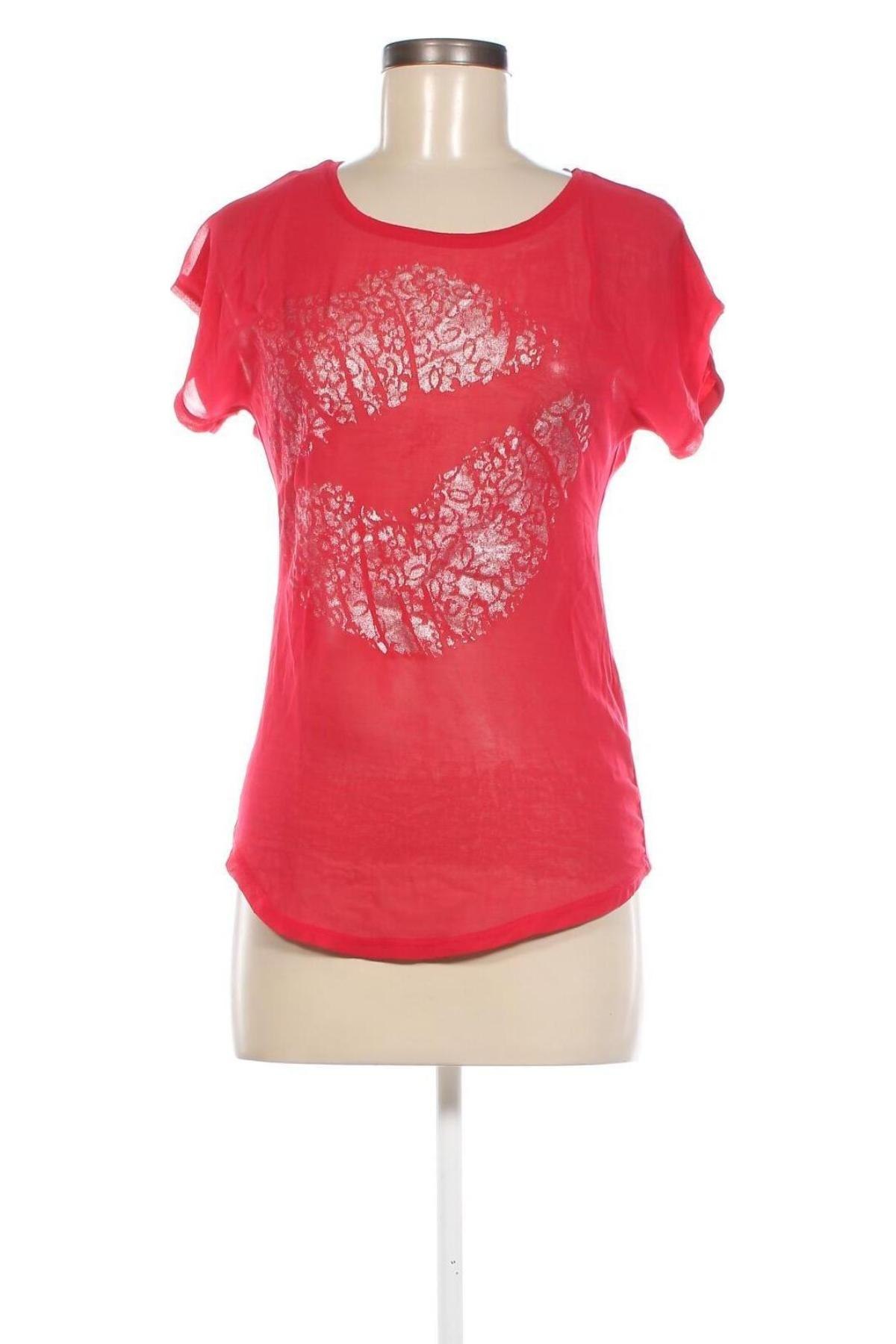 Γυναικεία μπλούζα Clockhouse, Μέγεθος XS, Χρώμα Κόκκινο, Τιμή 4,70 €