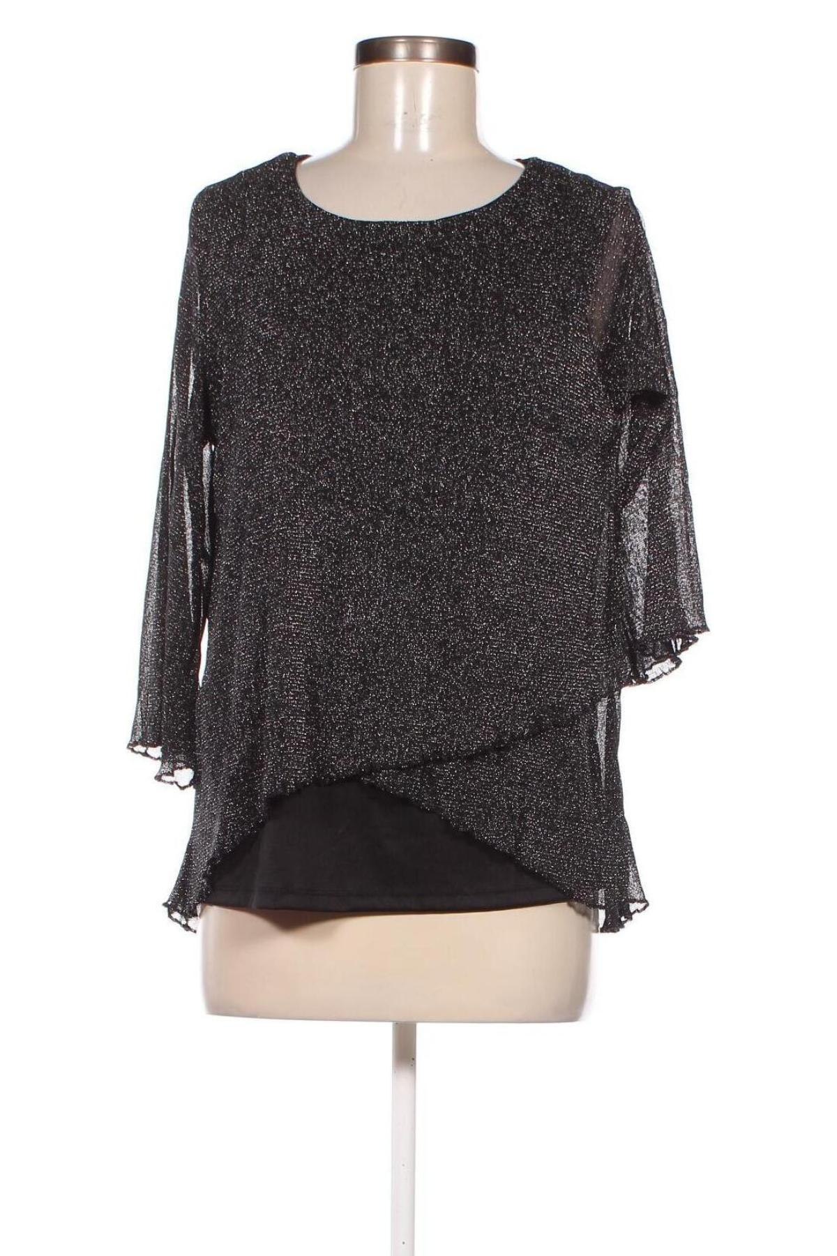 Γυναικεία μπλούζα Colloseum, Μέγεθος M, Χρώμα Μαύρο, Τιμή 4,70 €