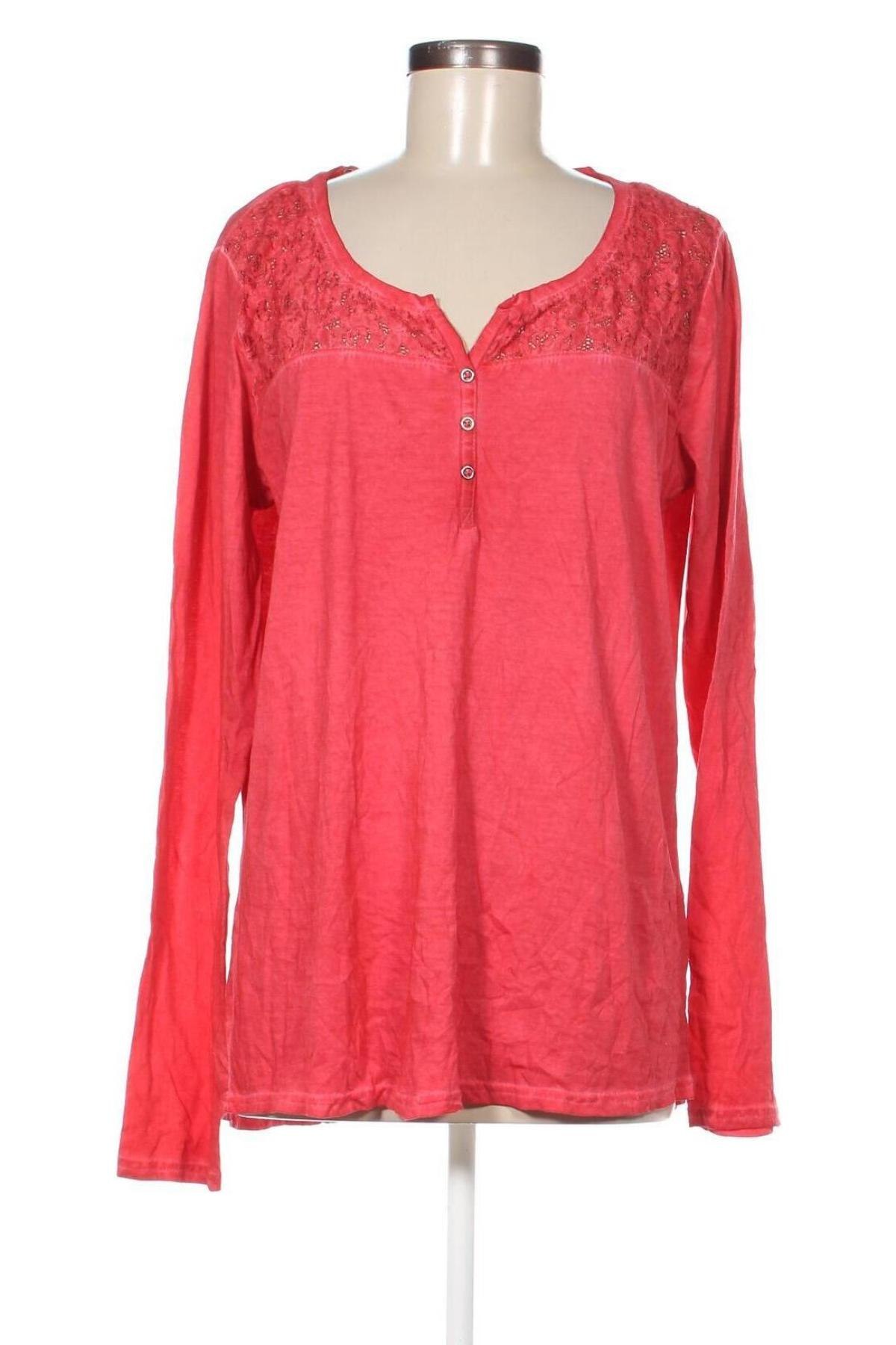 Damen Shirt Colours Of The World, Größe L, Farbe Rot, Preis 5,95 €