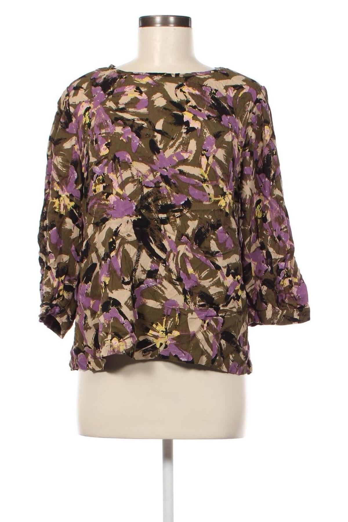 Γυναικεία μπλούζα Comma,, Μέγεθος L, Χρώμα Πολύχρωμο, Τιμή 11,88 €