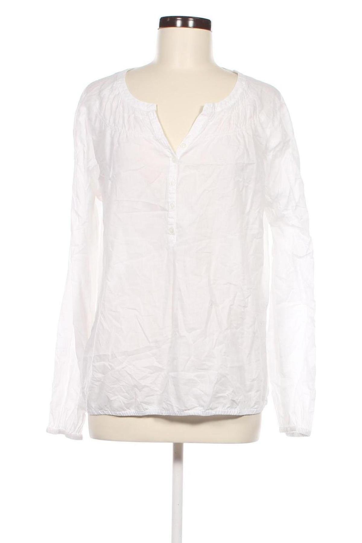 Γυναικεία μπλούζα Comma,, Μέγεθος XL, Χρώμα Λευκό, Τιμή 13,36 €
