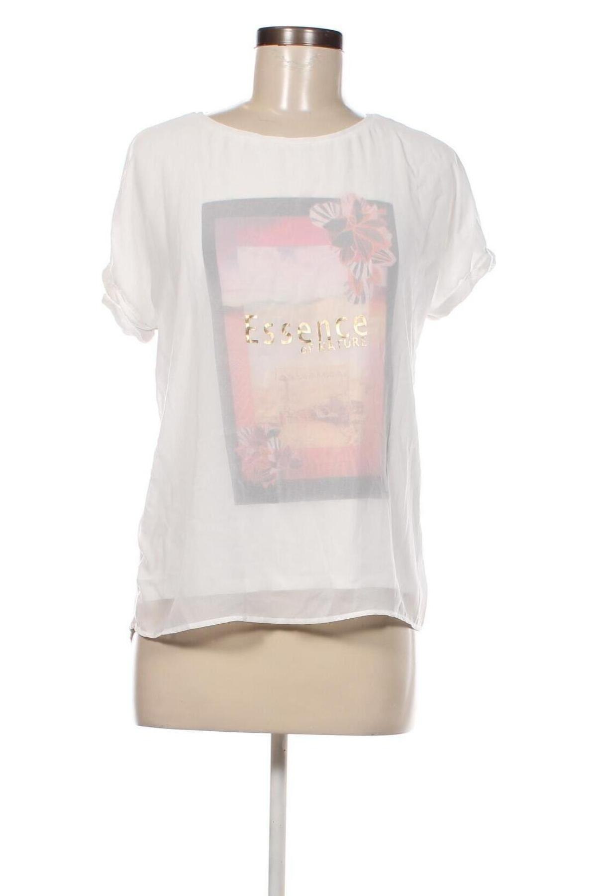Γυναικεία μπλούζα Comma,, Μέγεθος M, Χρώμα Λευκό, Τιμή 29,69 €