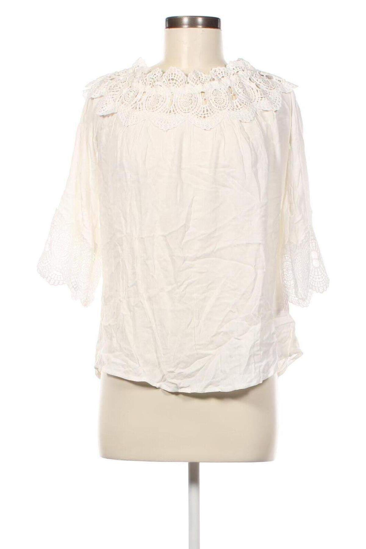 Damen Shirt Cream, Größe S, Farbe Weiß, Preis € 15,03