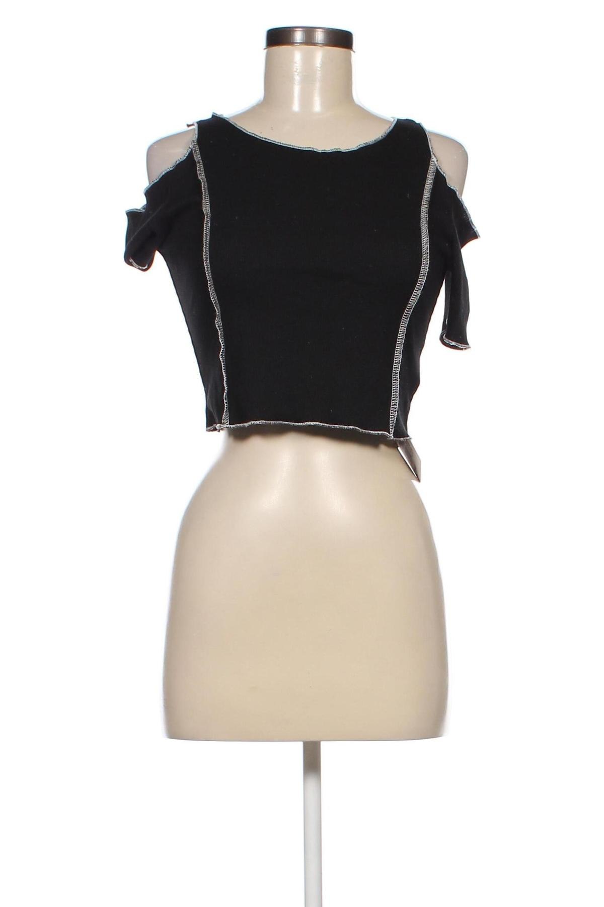 Γυναικεία μπλούζα DAZY, Μέγεθος M, Χρώμα Μαύρο, Τιμή 3,53 €