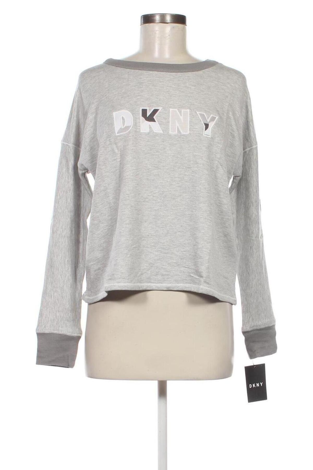 Γυναικεία μπλούζα DKNY, Μέγεθος S, Χρώμα Γκρί, Τιμή 45,64 €