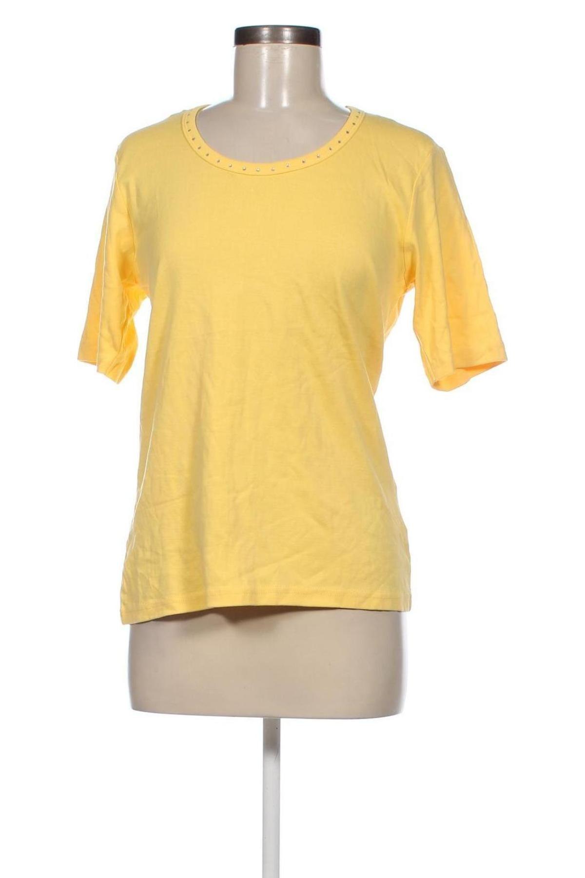 Γυναικεία μπλούζα Designer S, Μέγεθος L, Χρώμα Κίτρινο, Τιμή 5,76 €