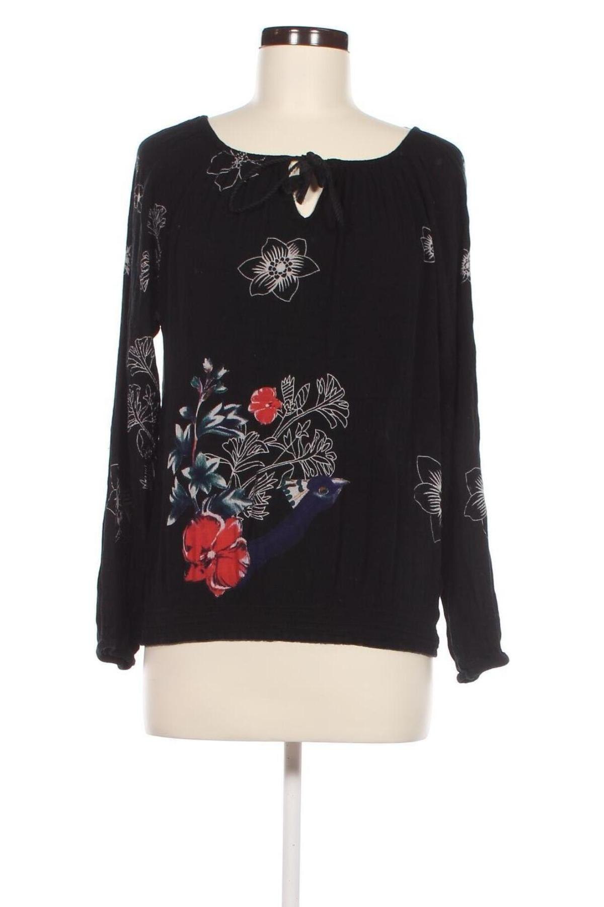 Damen Shirt Desigual, Größe XS, Farbe Schwarz, Preis 13,36 €