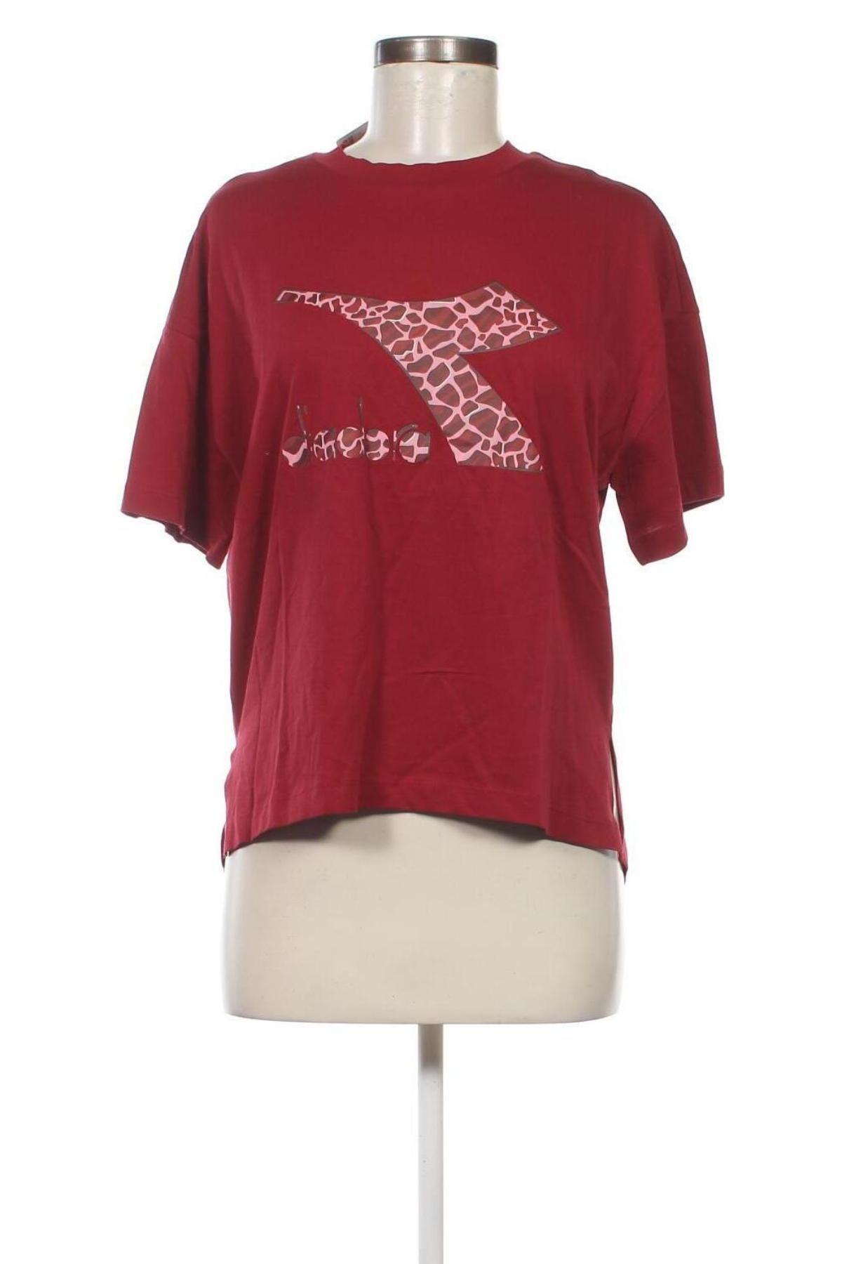 Γυναικεία μπλούζα Diadora, Μέγεθος S, Χρώμα Κόκκινο, Τιμή 31,73 €