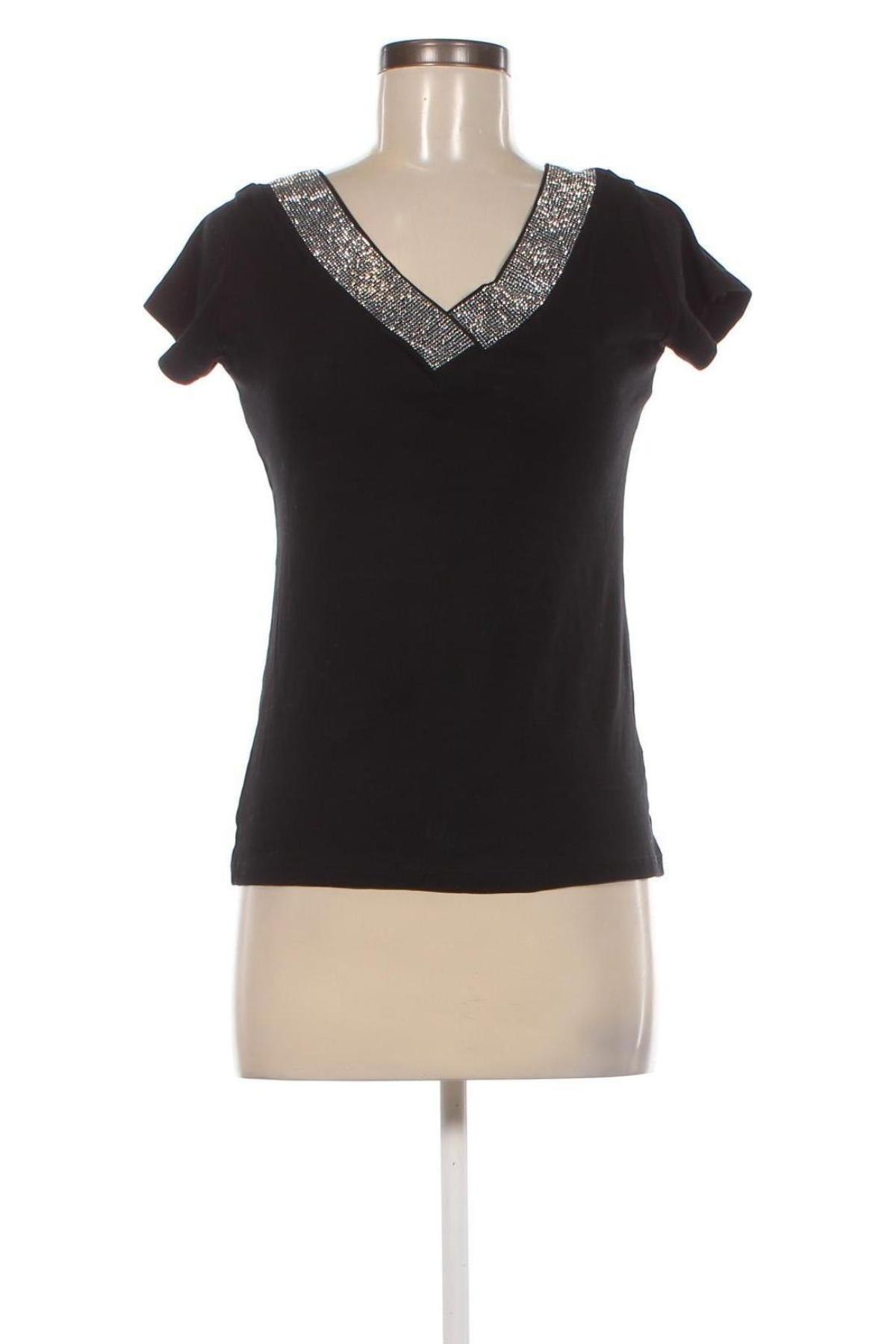 Γυναικεία μπλούζα Elisa, Μέγεθος L, Χρώμα Μαύρο, Τιμή 5,70 €