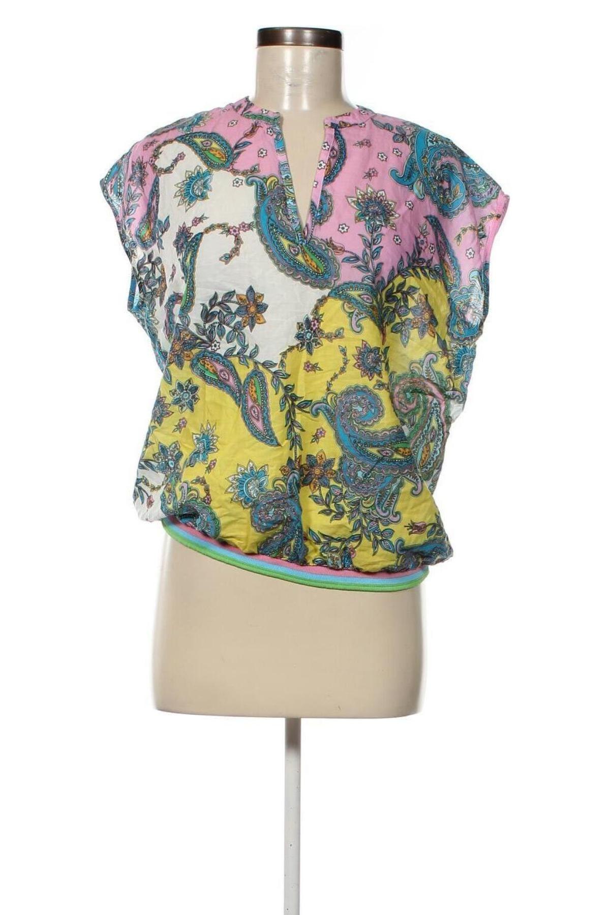 Γυναικεία μπλούζα Emily Van den Bergh, Μέγεθος M, Χρώμα Πολύχρωμο, Τιμή 22,73 €