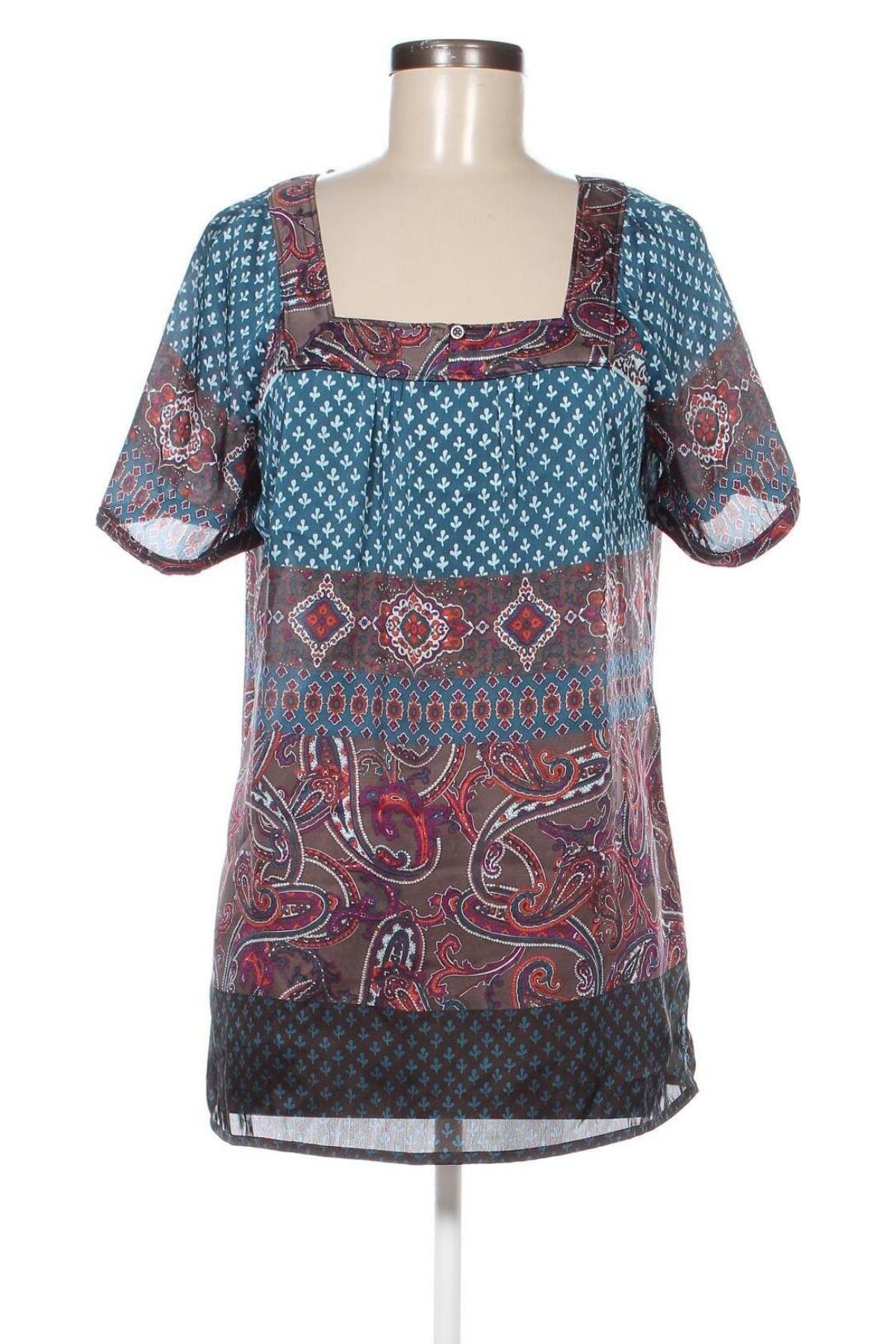 Γυναικεία μπλούζα Esprit, Μέγεθος M, Χρώμα Πολύχρωμο, Τιμή 6,31 €