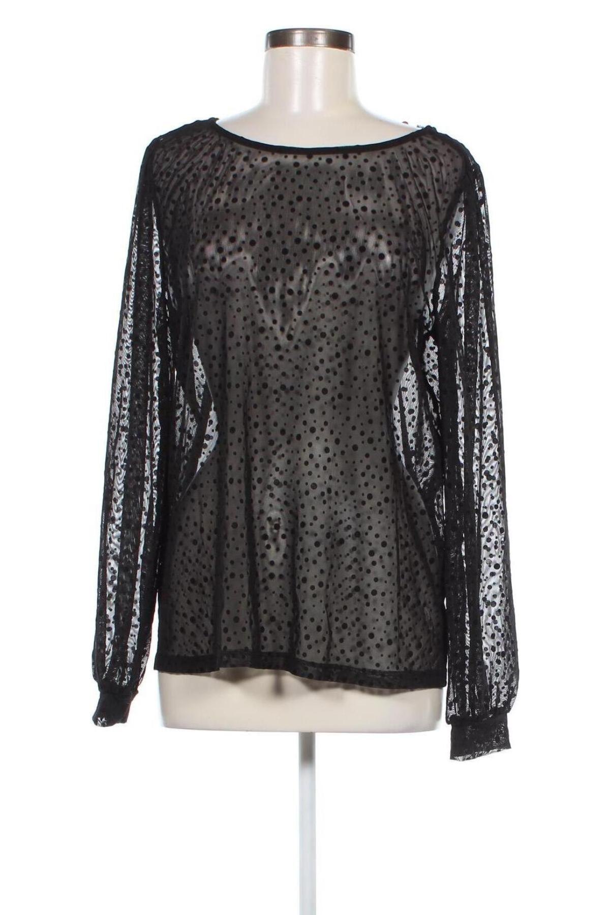 Γυναικεία μπλούζα Esprit, Μέγεθος XL, Χρώμα Μαύρο, Τιμή 11,57 €
