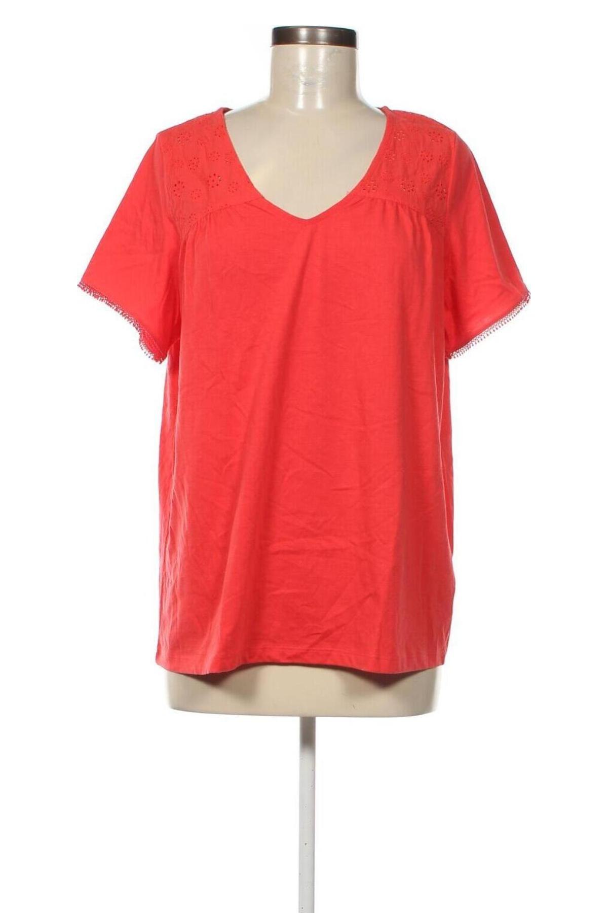 Damen Shirt Essentials, Größe M, Farbe Rot, Preis € 4,63