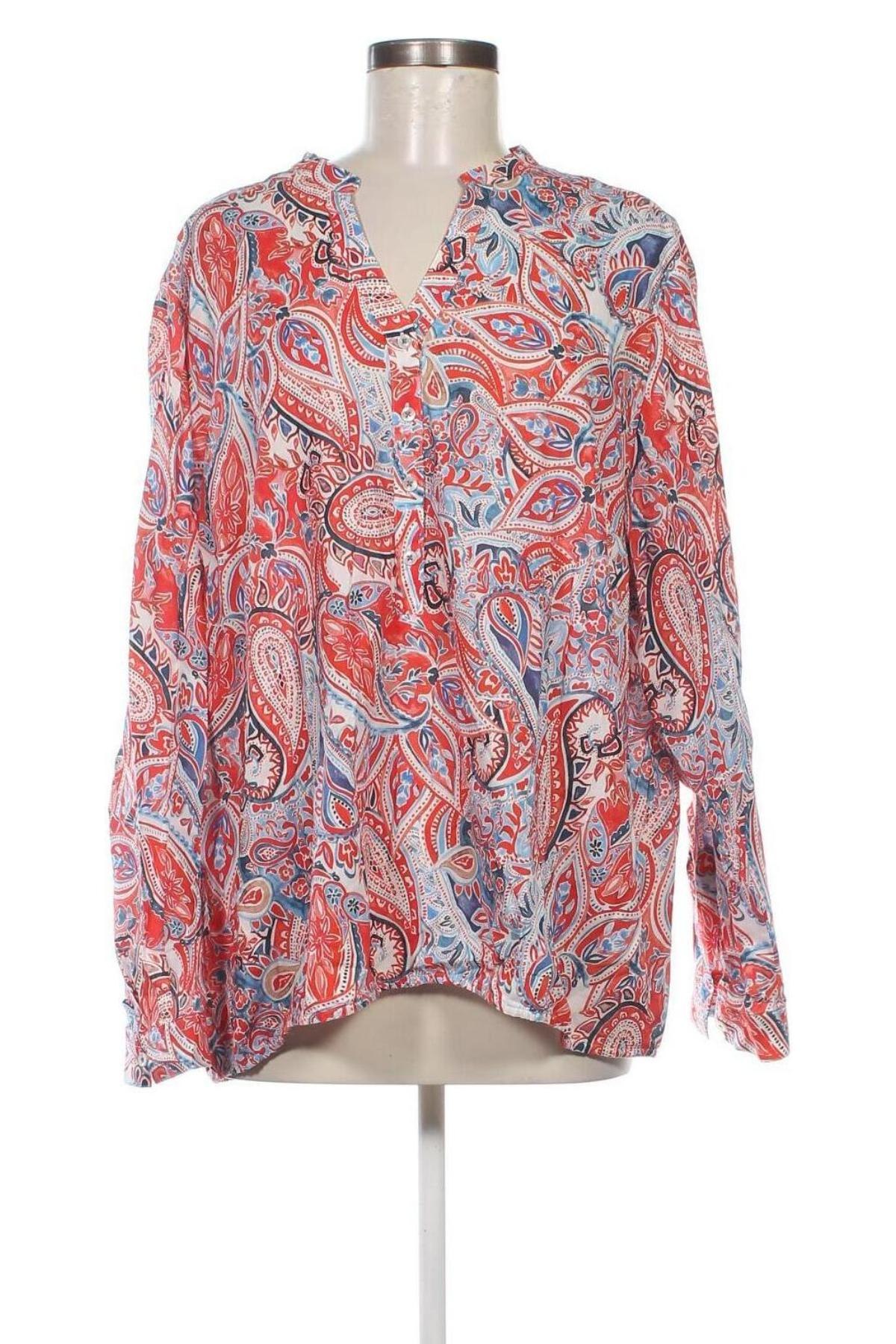 Γυναικεία μπλούζα Eterna, Μέγεθος XL, Χρώμα Πολύχρωμο, Τιμή 13,36 €