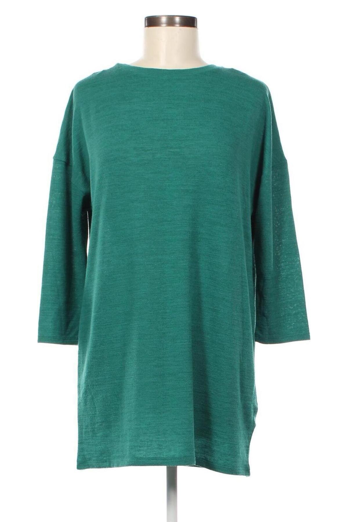 Дамска блуза F&F, Размер L, Цвят Зелен, Цена 7,60 лв.